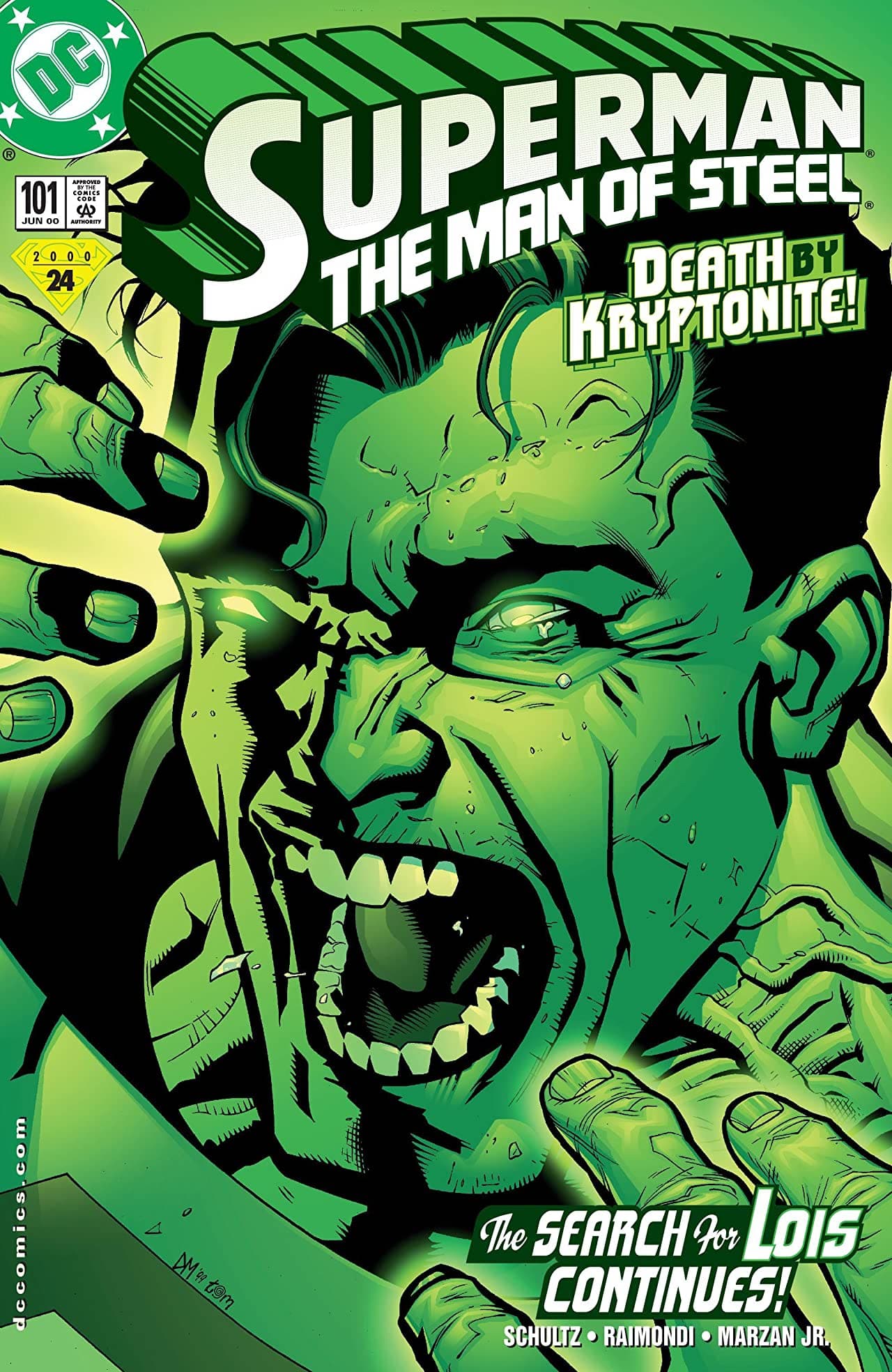 Superman: The Man of Steel #101 cover