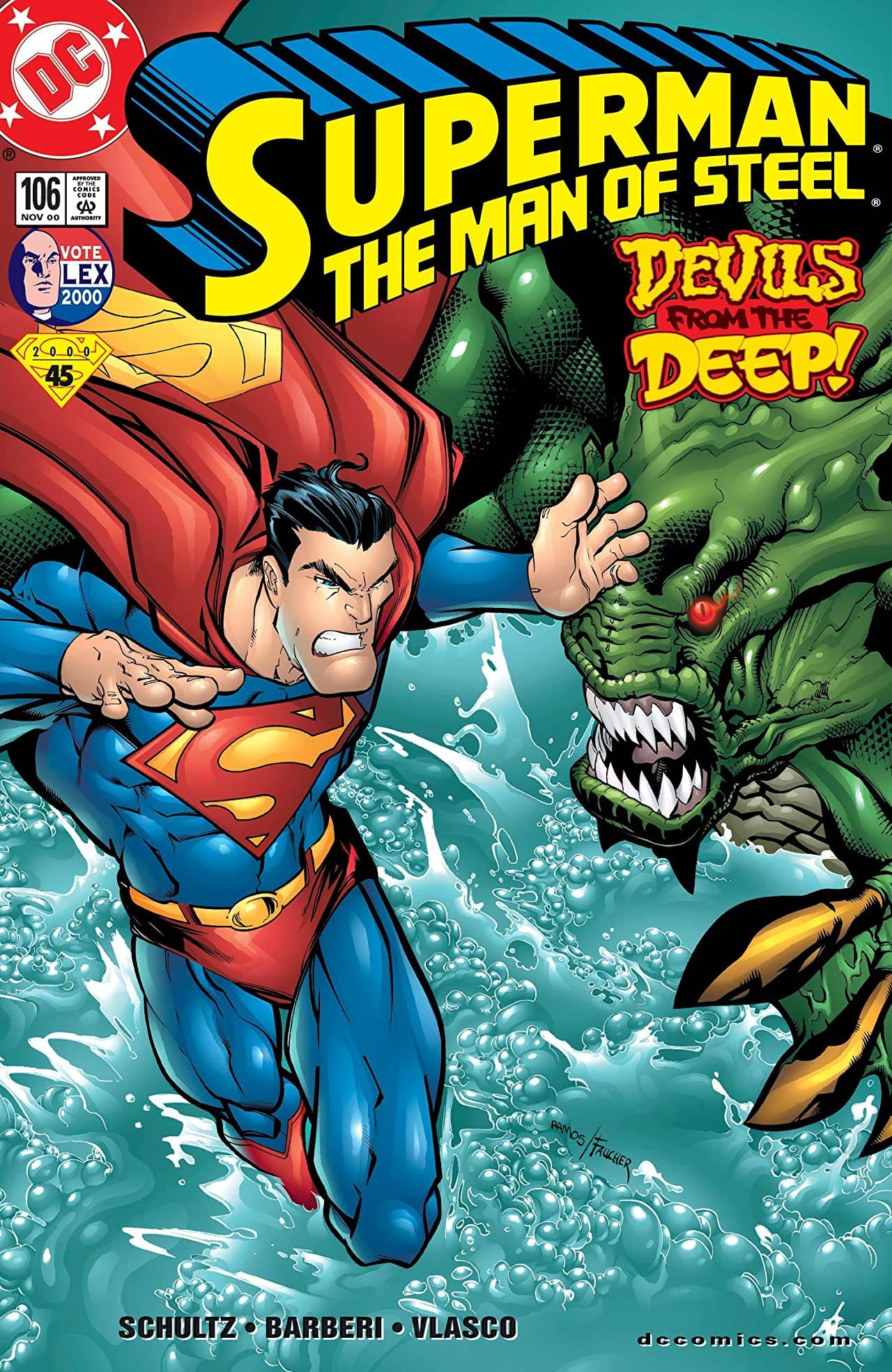 Superman: The Man of Steel #106 cover