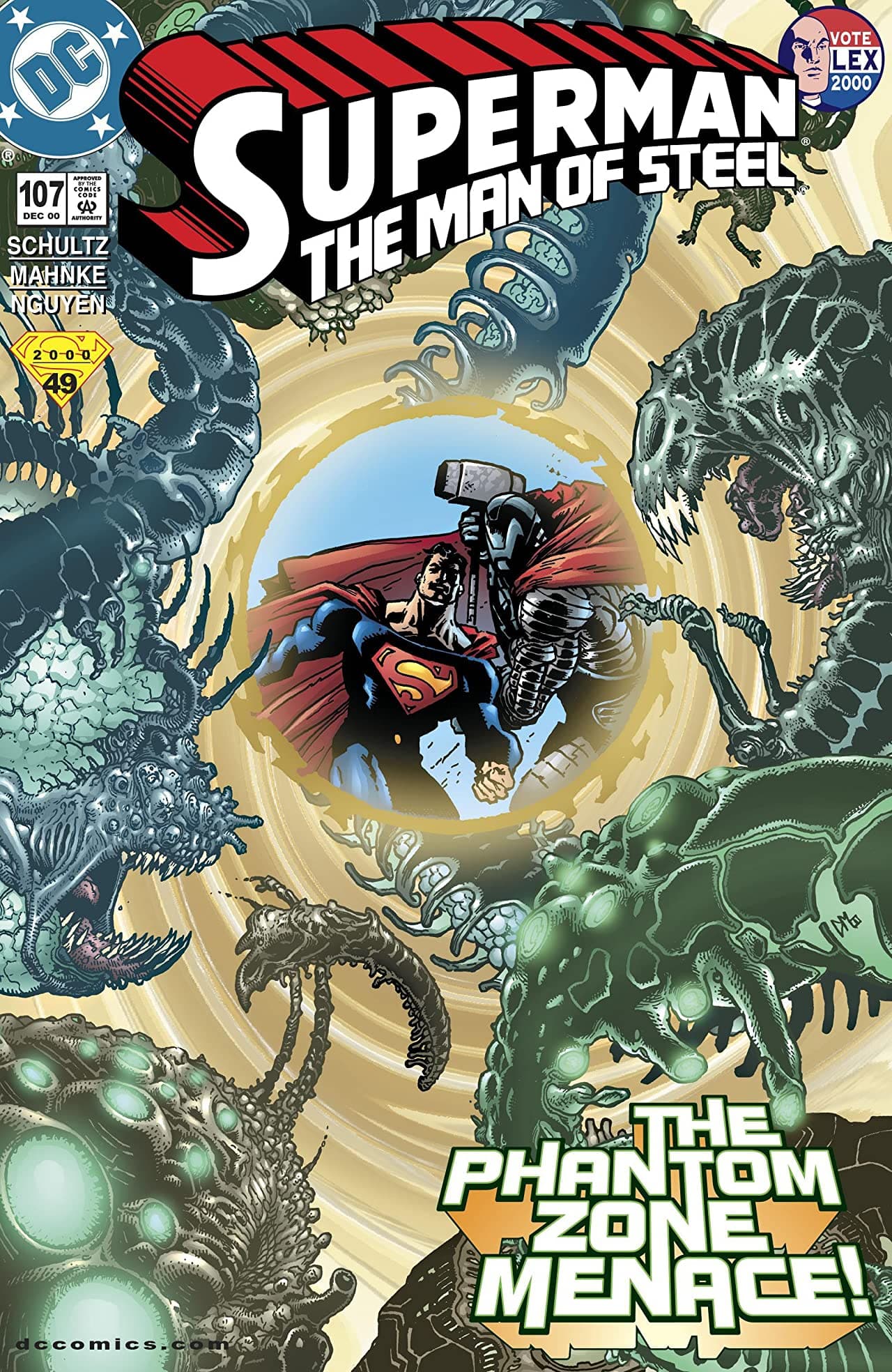 Superman: The Man of Steel #107 cover
