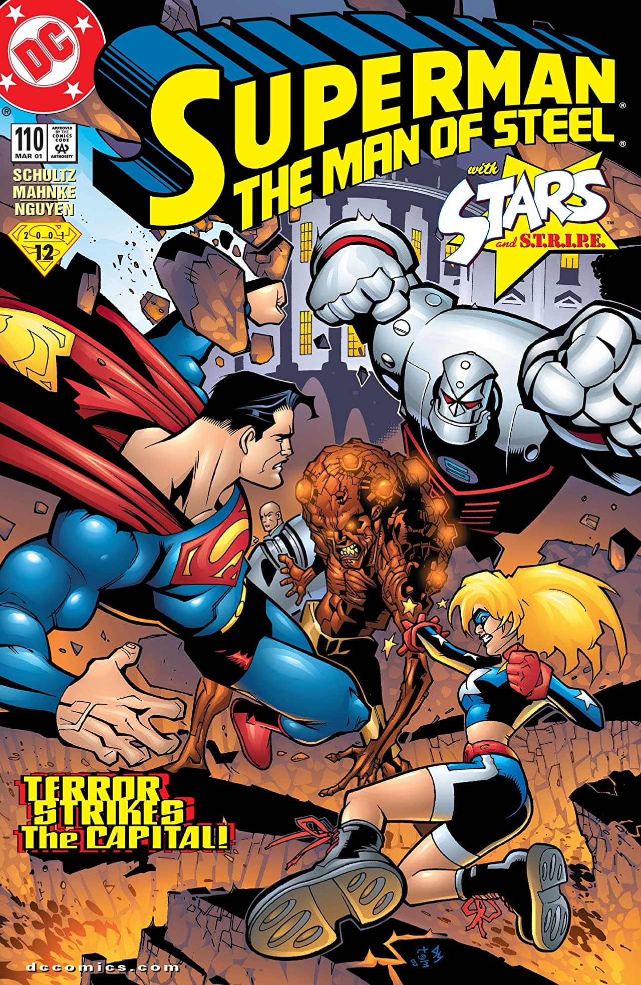 Superman: The Man of Steel #110 cover