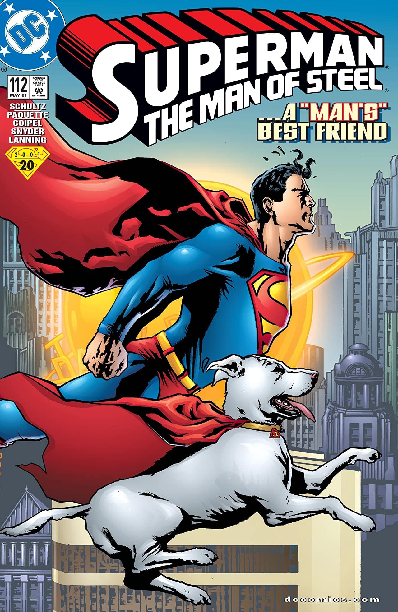 Superman: The Man of Steel #112 cover