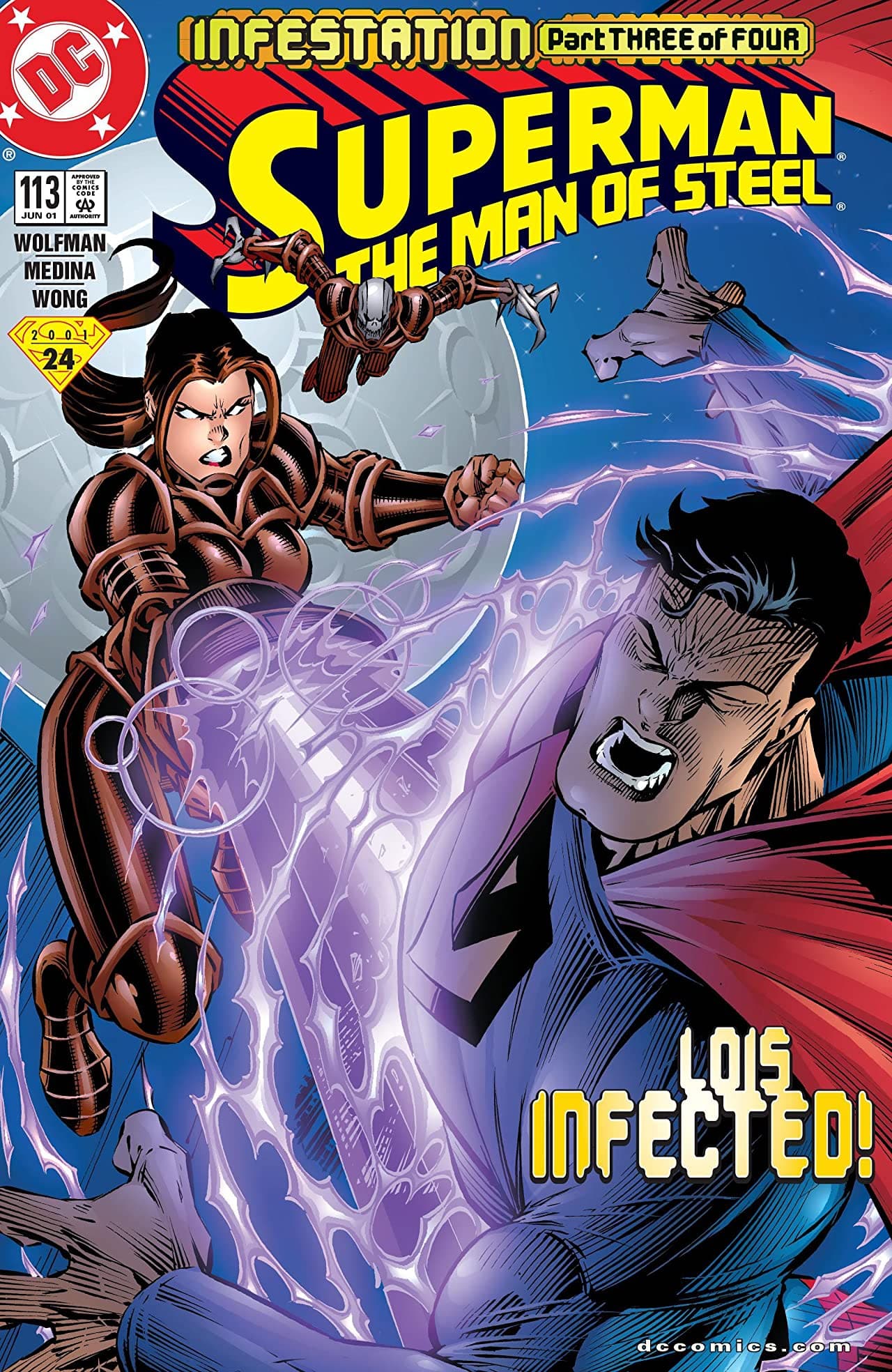 Superman: The Man of Steel #113 cover