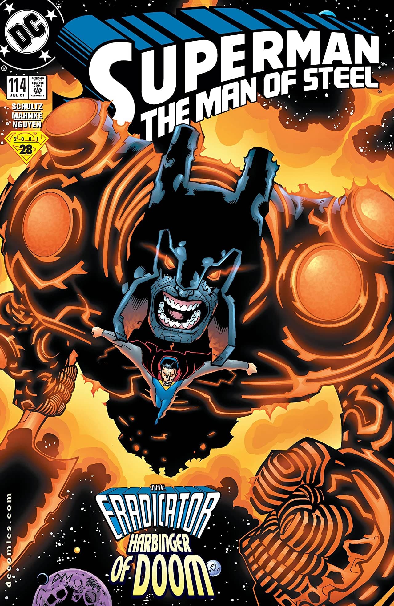 Superman: The Man of Steel #114 cover