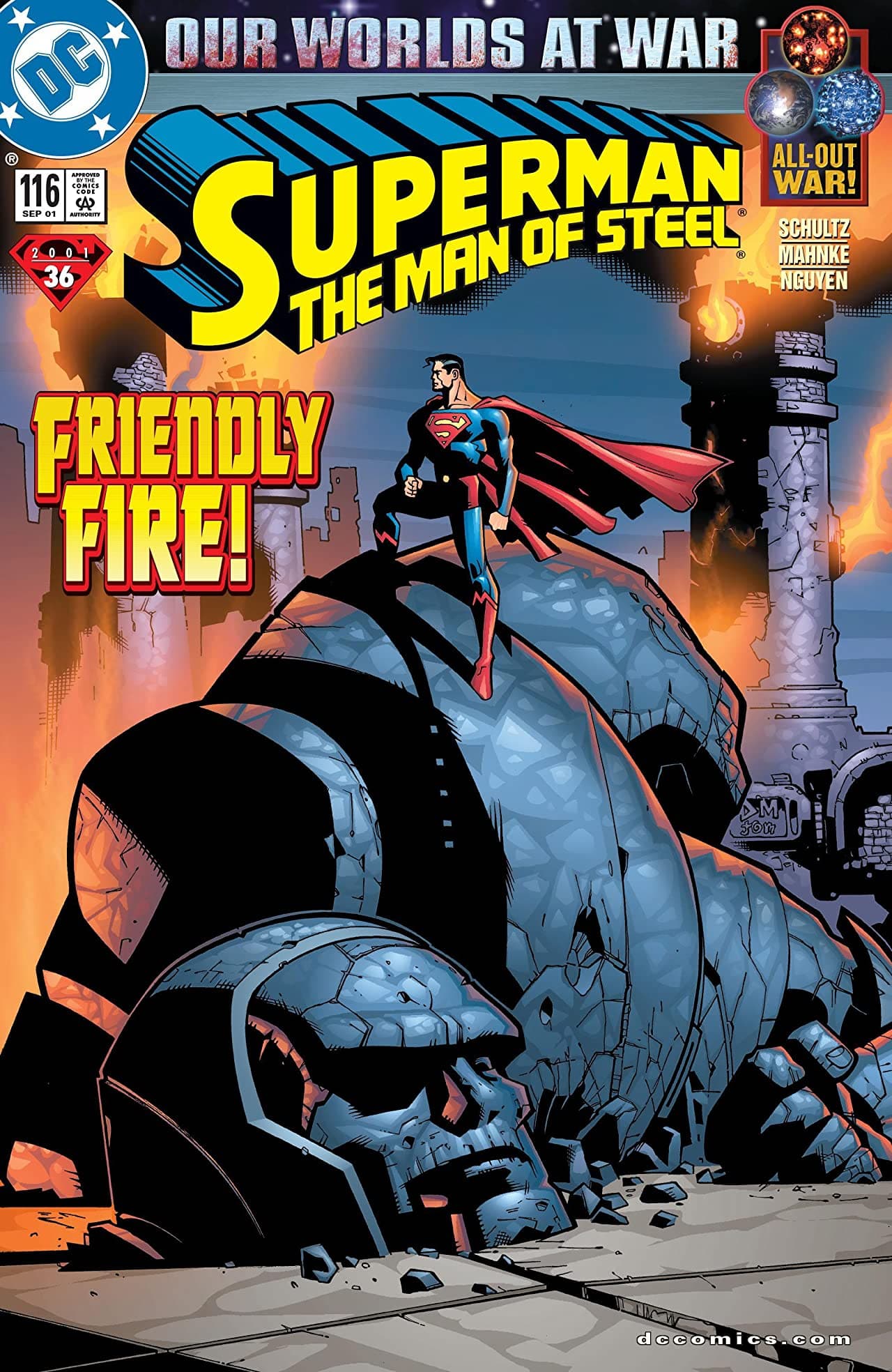 Superman: The Man of Steel #116 cover