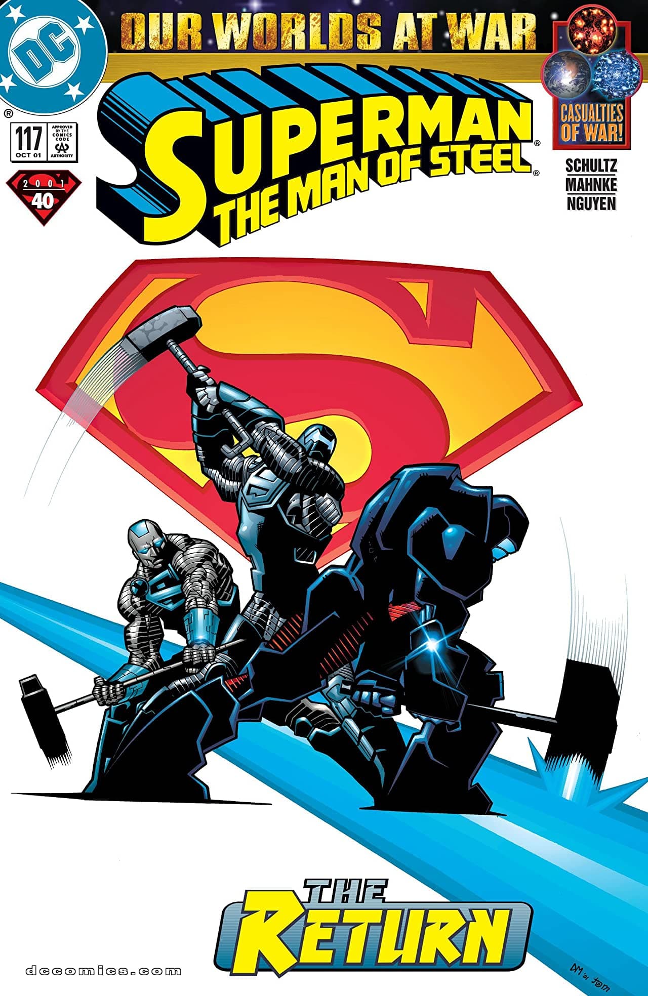 Superman: The Man of Steel #117 cover