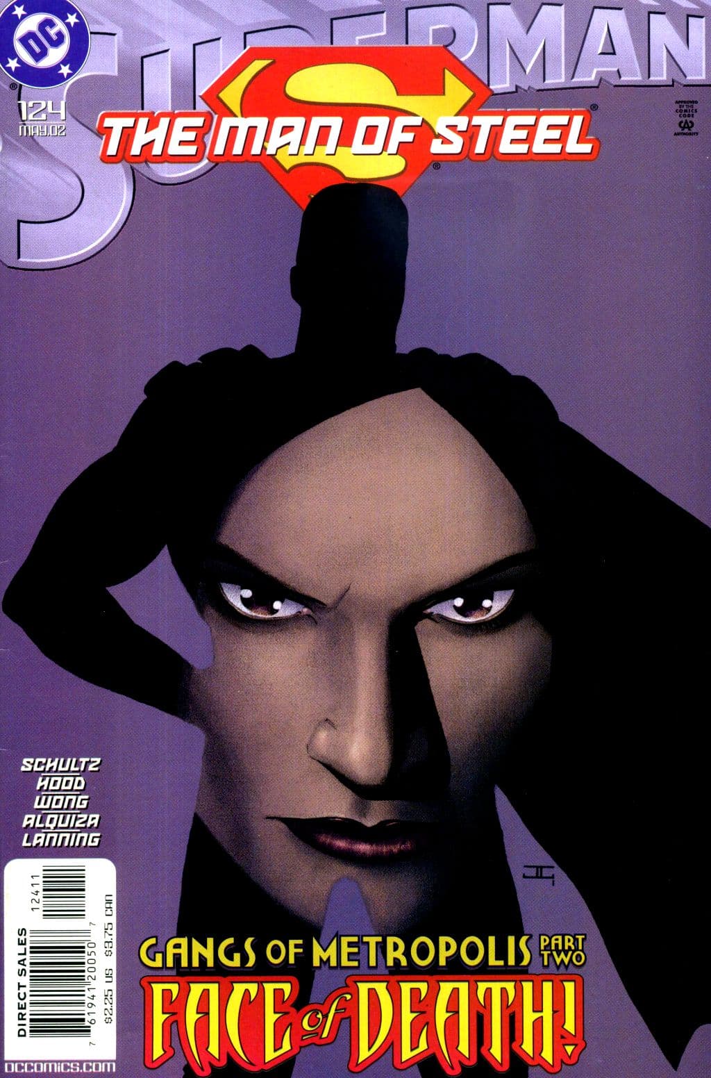 Superman: The Man of Steel #124 cover
