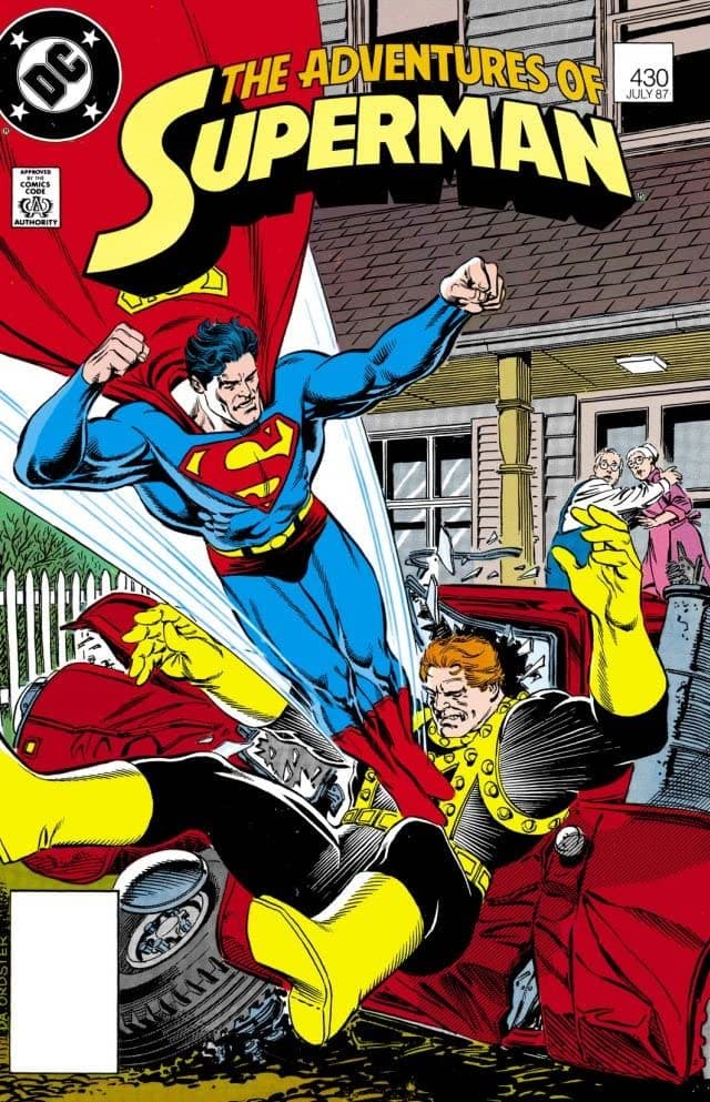 Adventures of Superman #430 cover