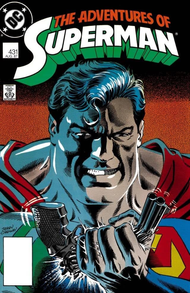 Adventures of Superman #431 cover