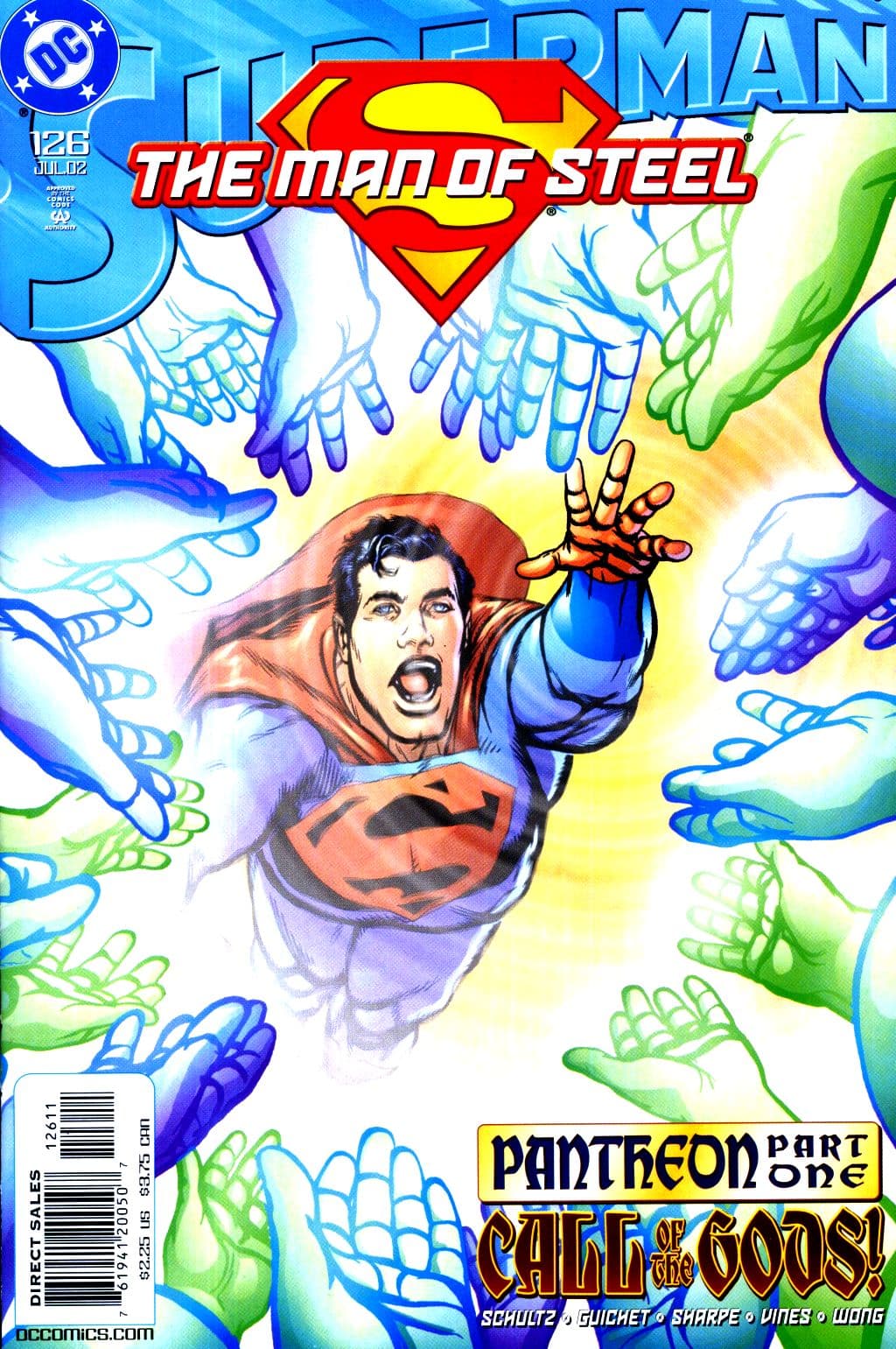 Superman: The Man of Steel #126 cover