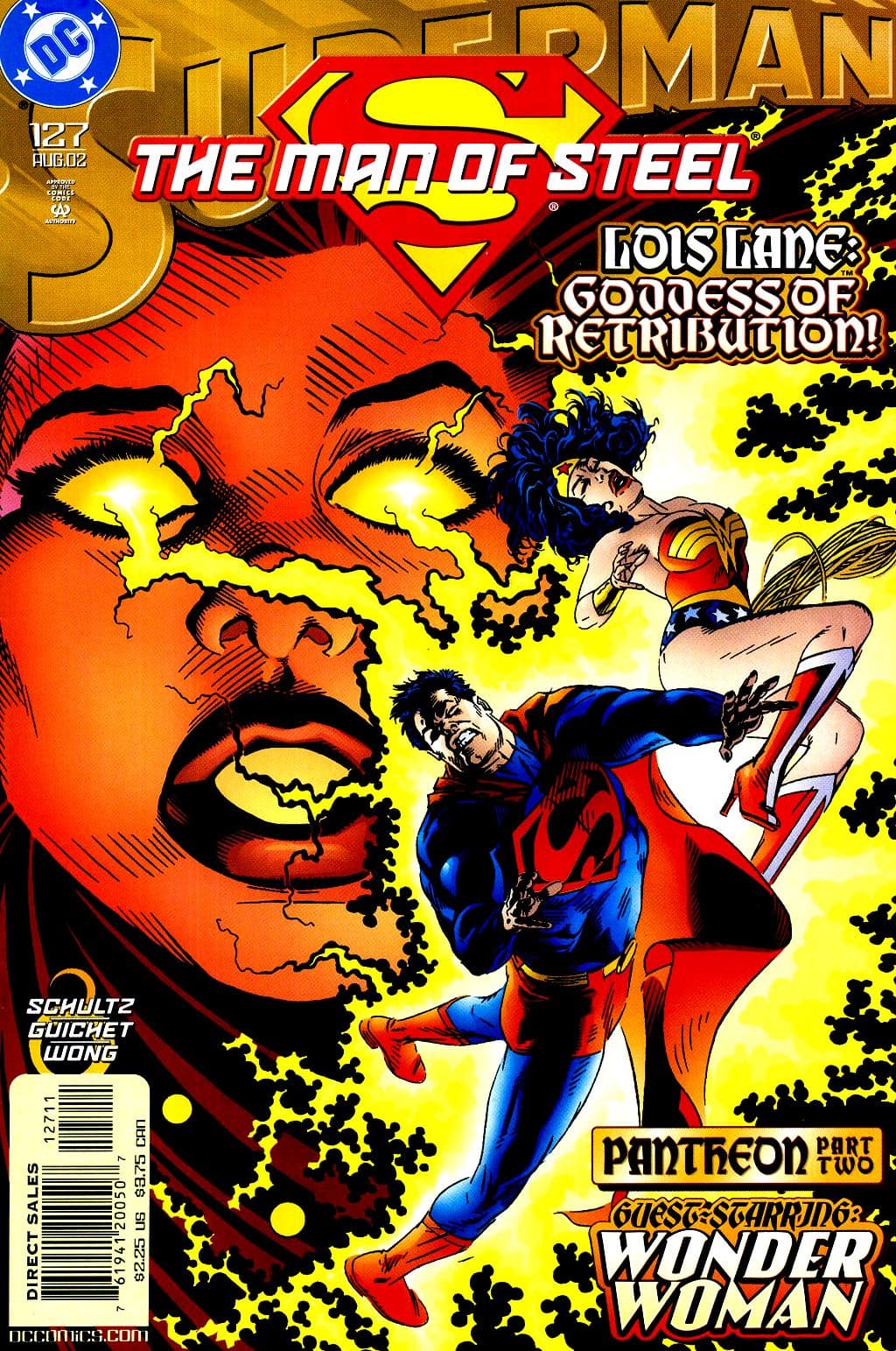 Superman: The Man of Steel #127 cover