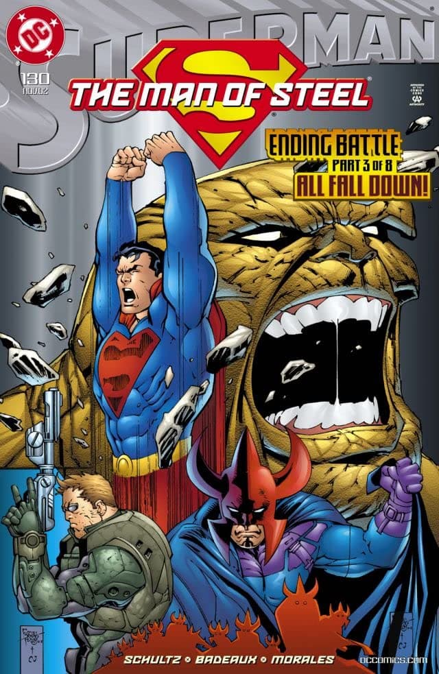 Superman: The Man of Steel #130 cover