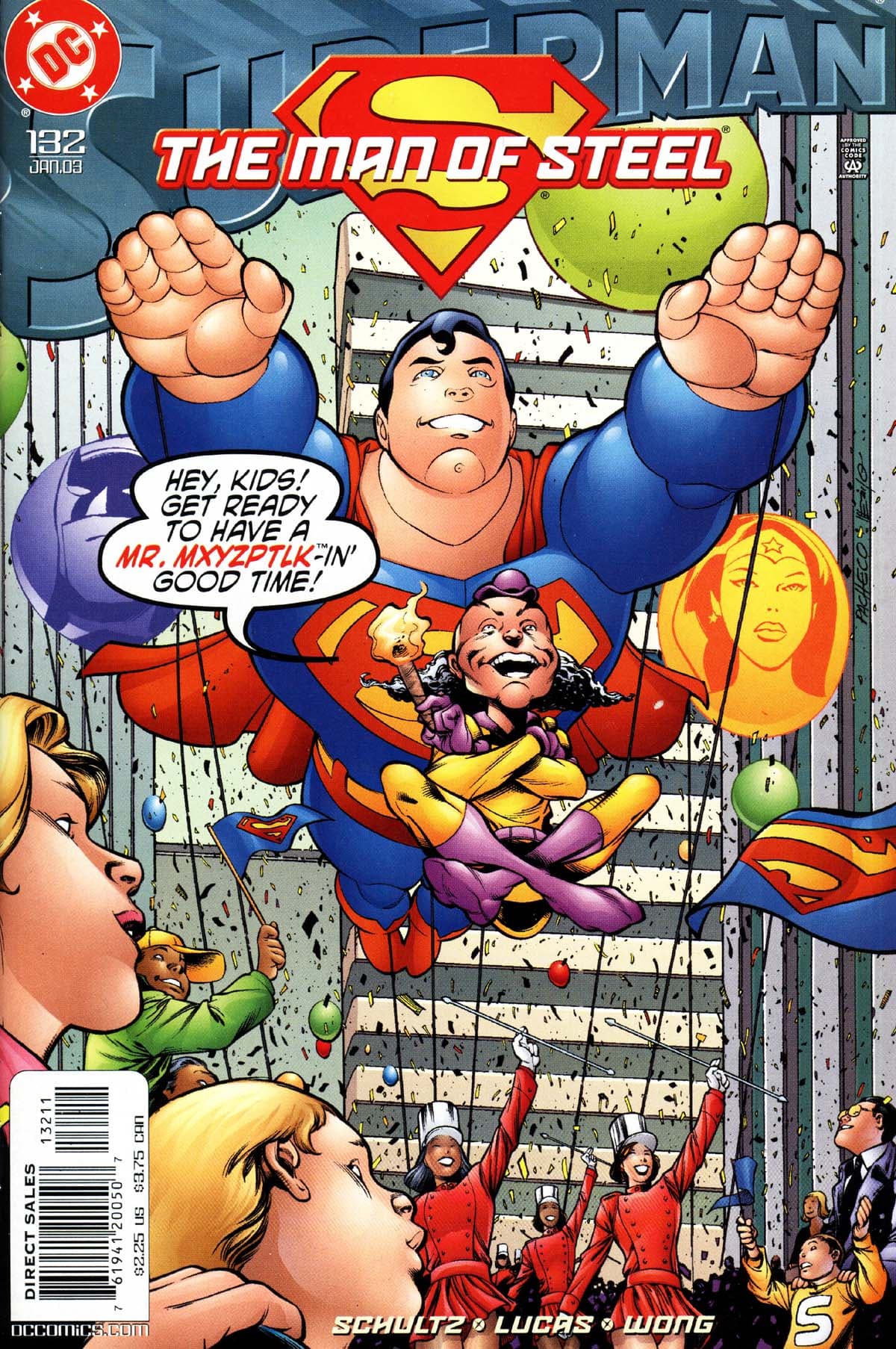 Superman: The Man of Steel #132 cover