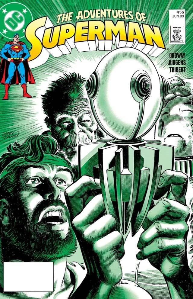 Adventures of Superman #455 cover