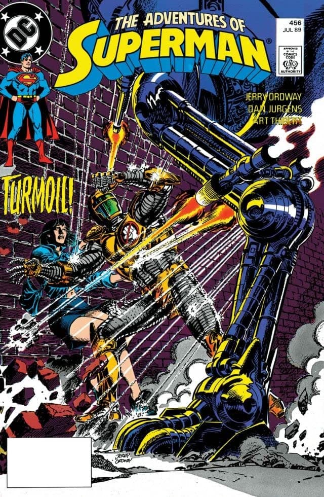 Adventures of Superman #456 cover