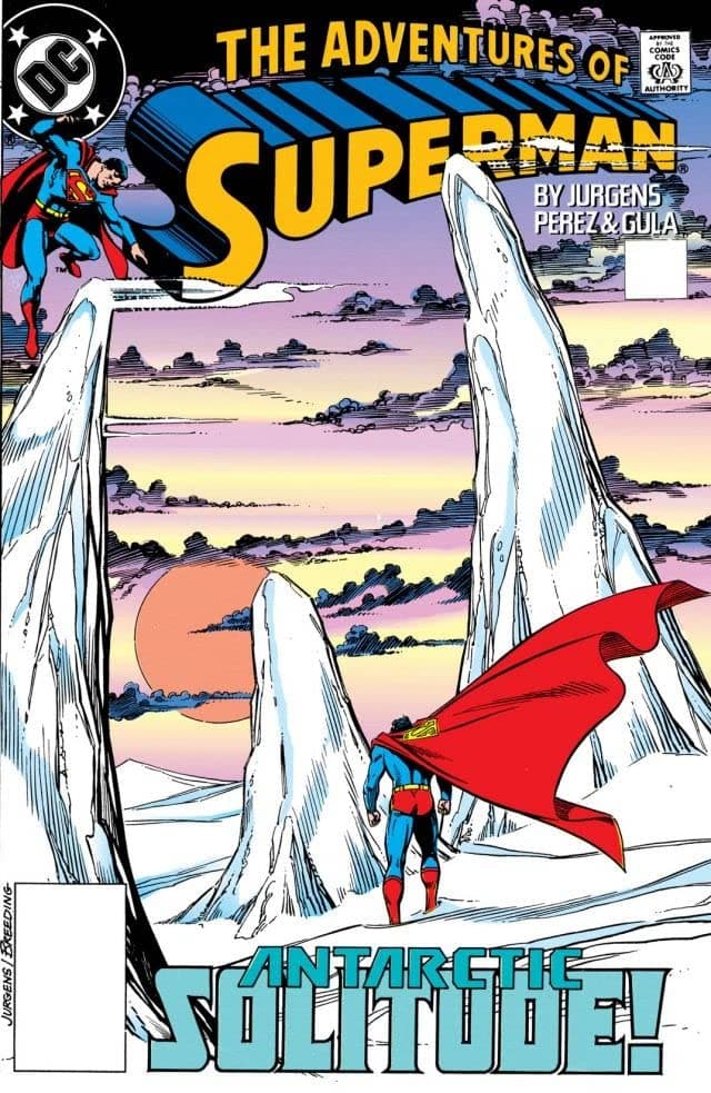 Adventures of Superman #459 cover