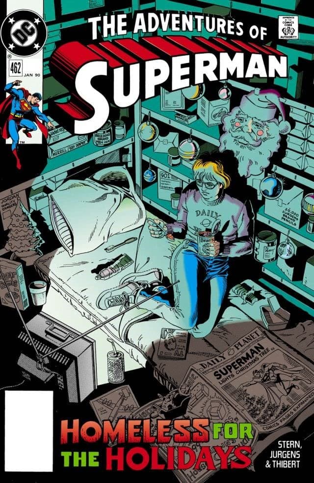 Adventures of Superman #462 cover