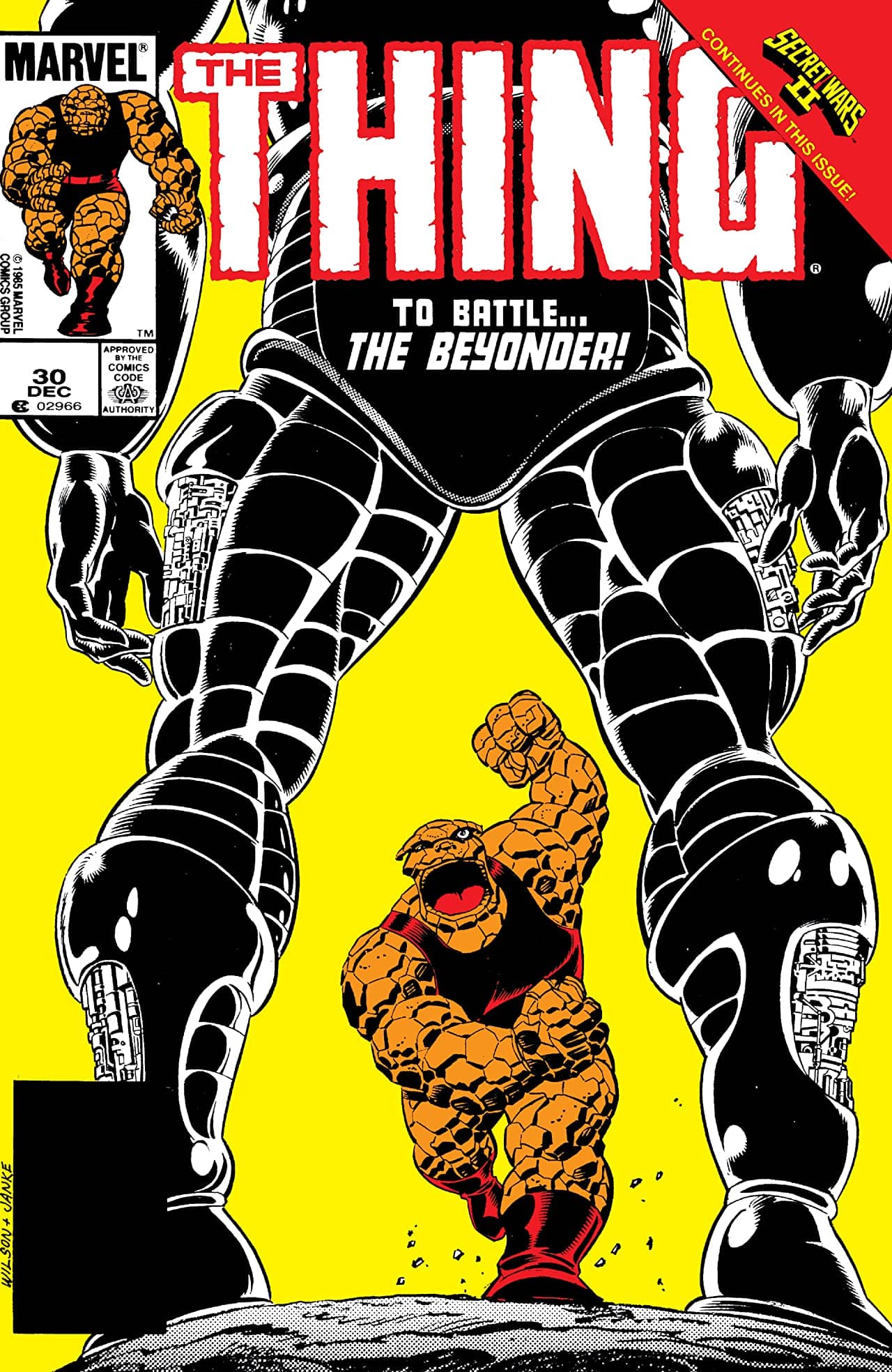 The Thing #30 cover