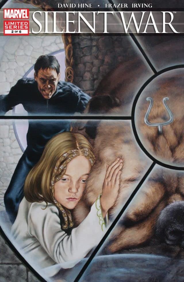 Silent War #2 cover