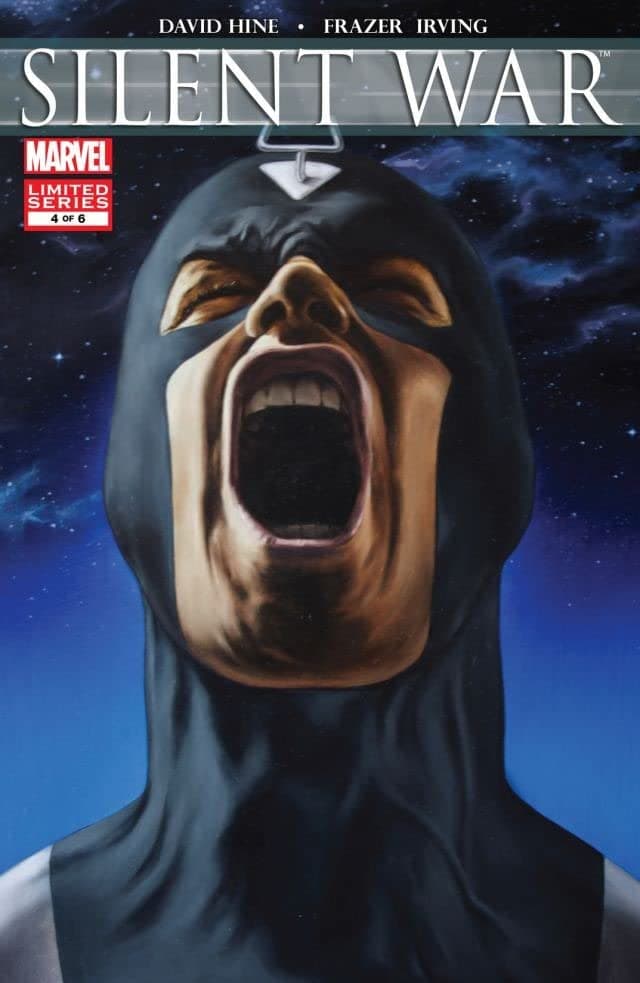 Silent War #4 cover