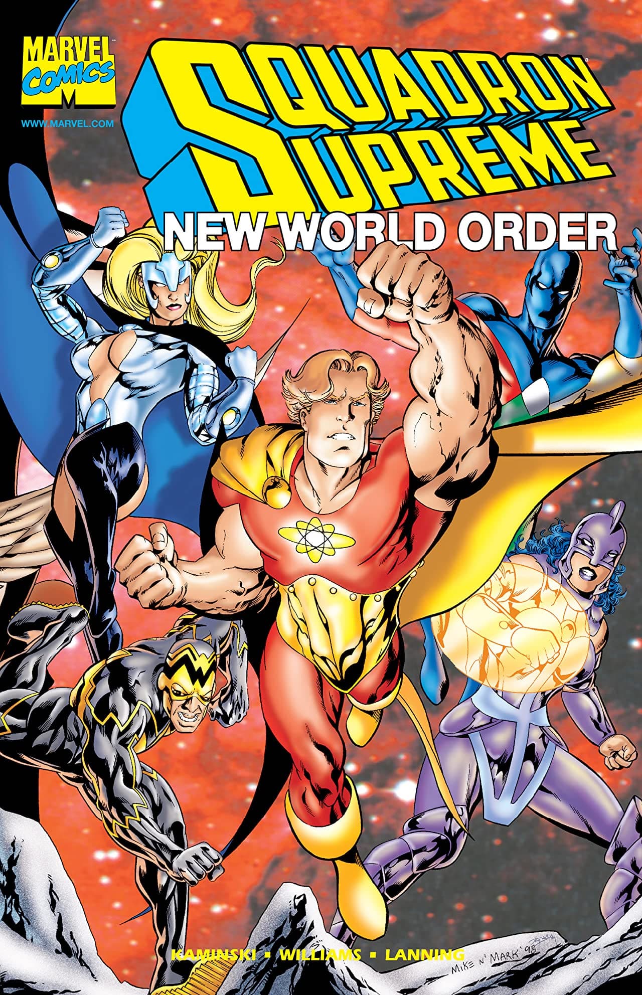 Squadron Supreme: New World Order cover — © Marvel Comics