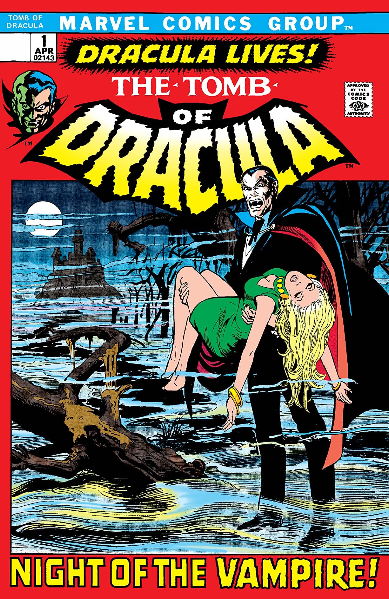 Tomb of Dracula #1 cover