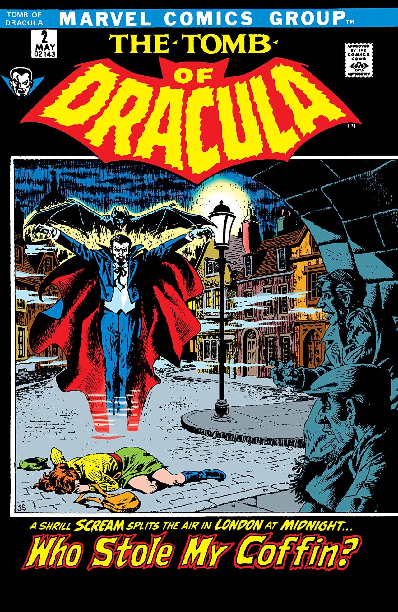 Tomb of Dracula #2 cover
