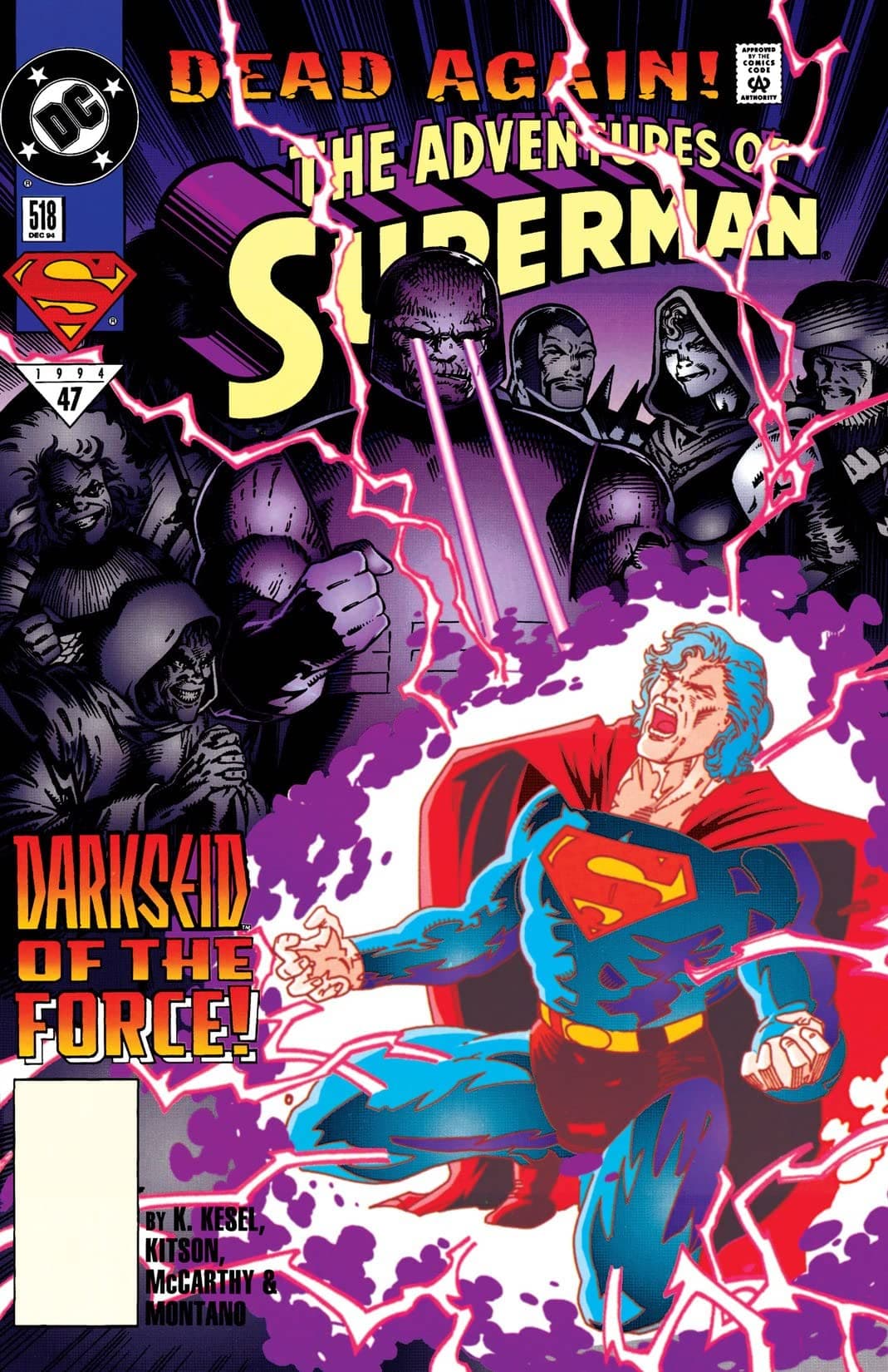 Adventures of Superman #518 cover