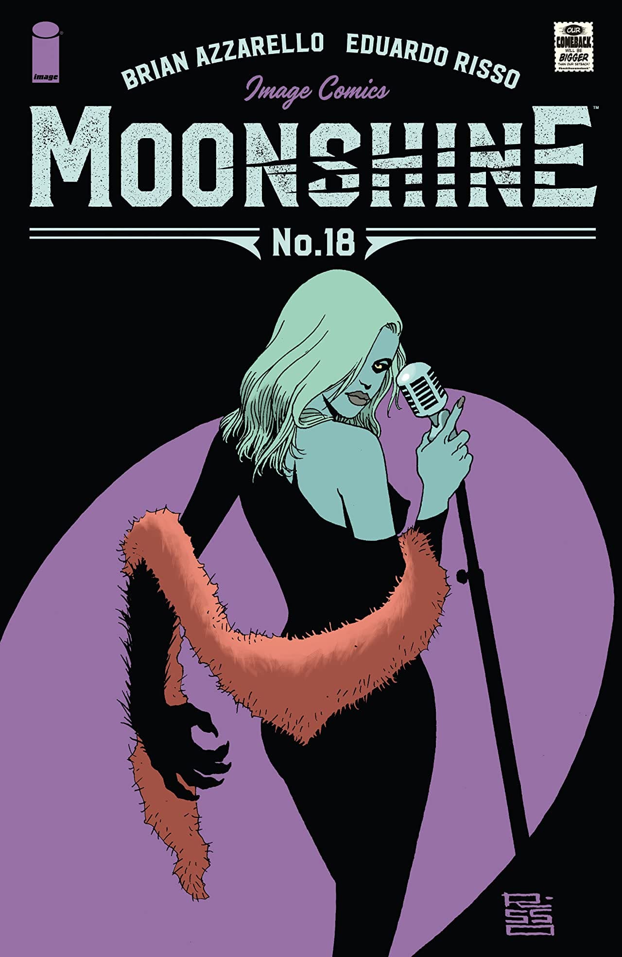 Moonshine #18 cover