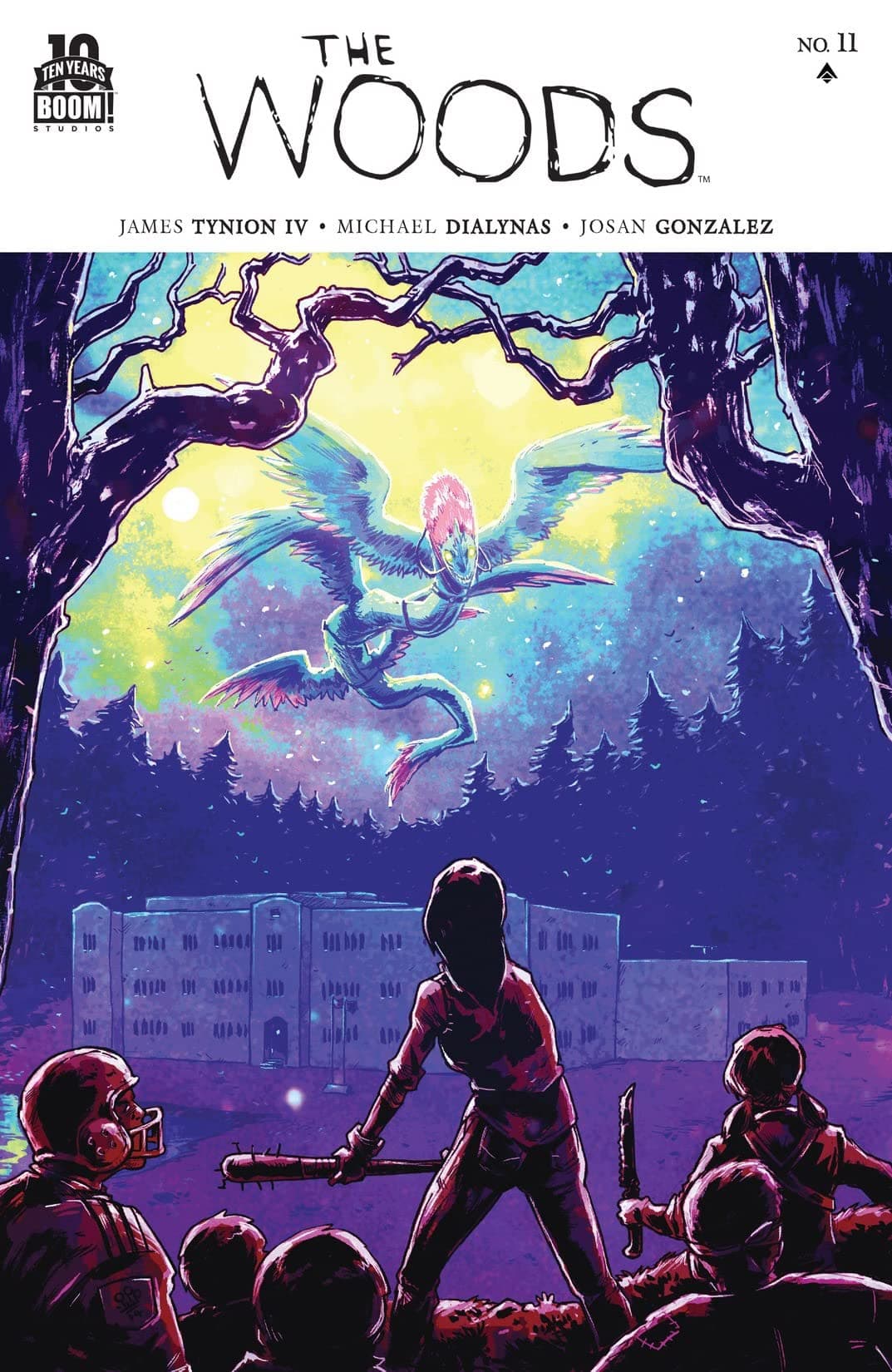 The Woods #11 cover