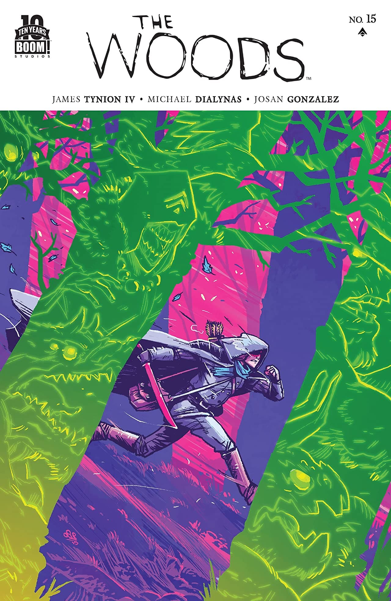The Woods #15 cover
