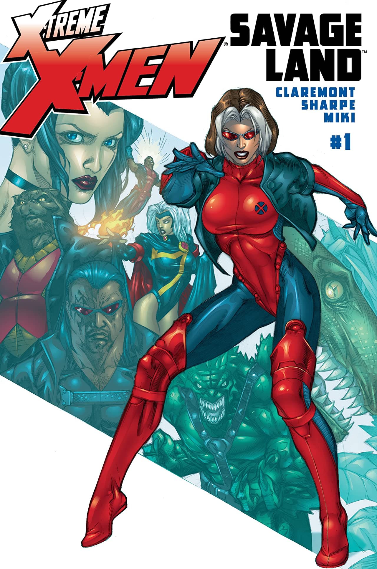 X-Treme X-Men: Savage Land #1 cover