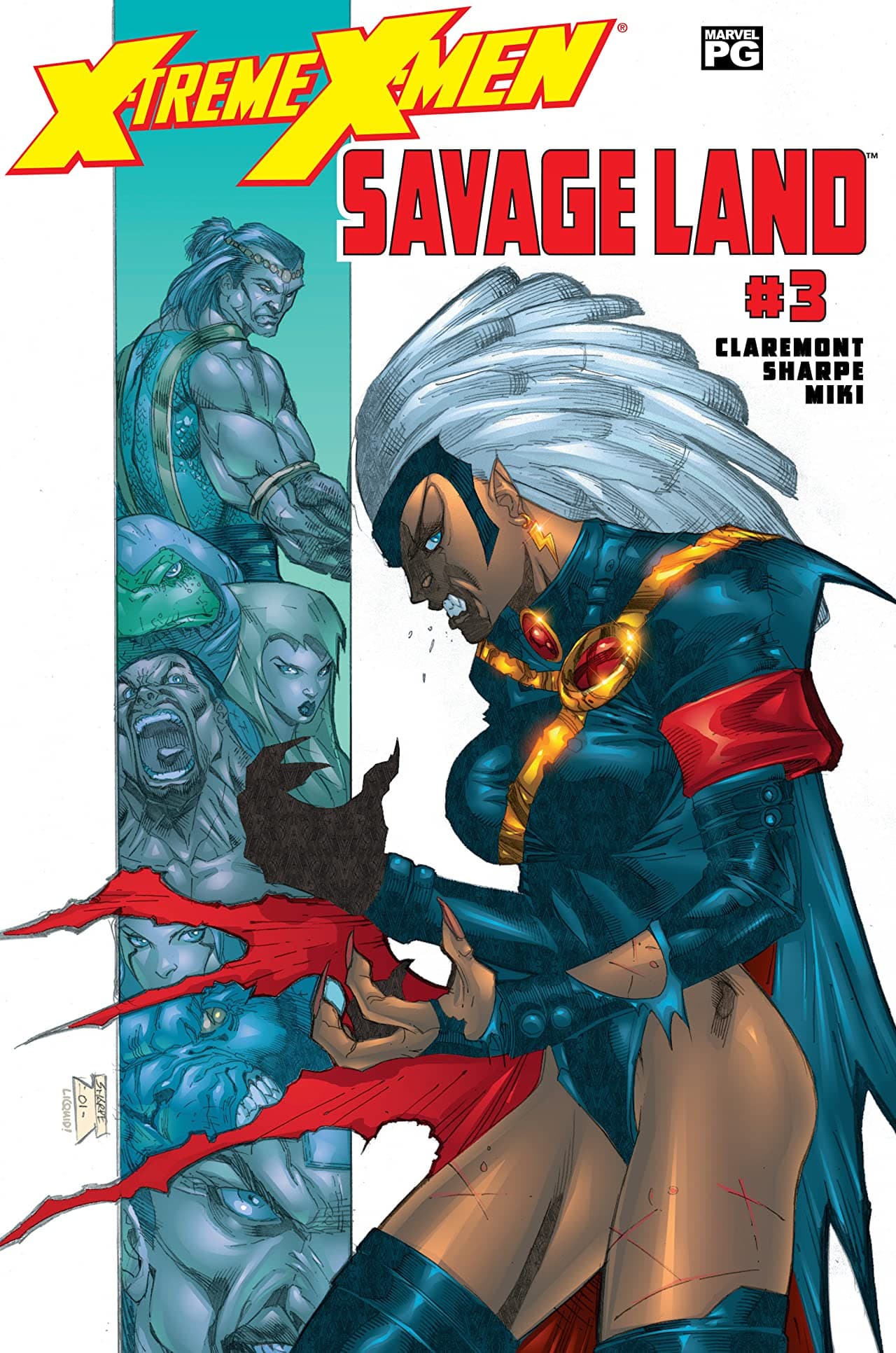 X-Treme X-Men: Savage Land #3 cover