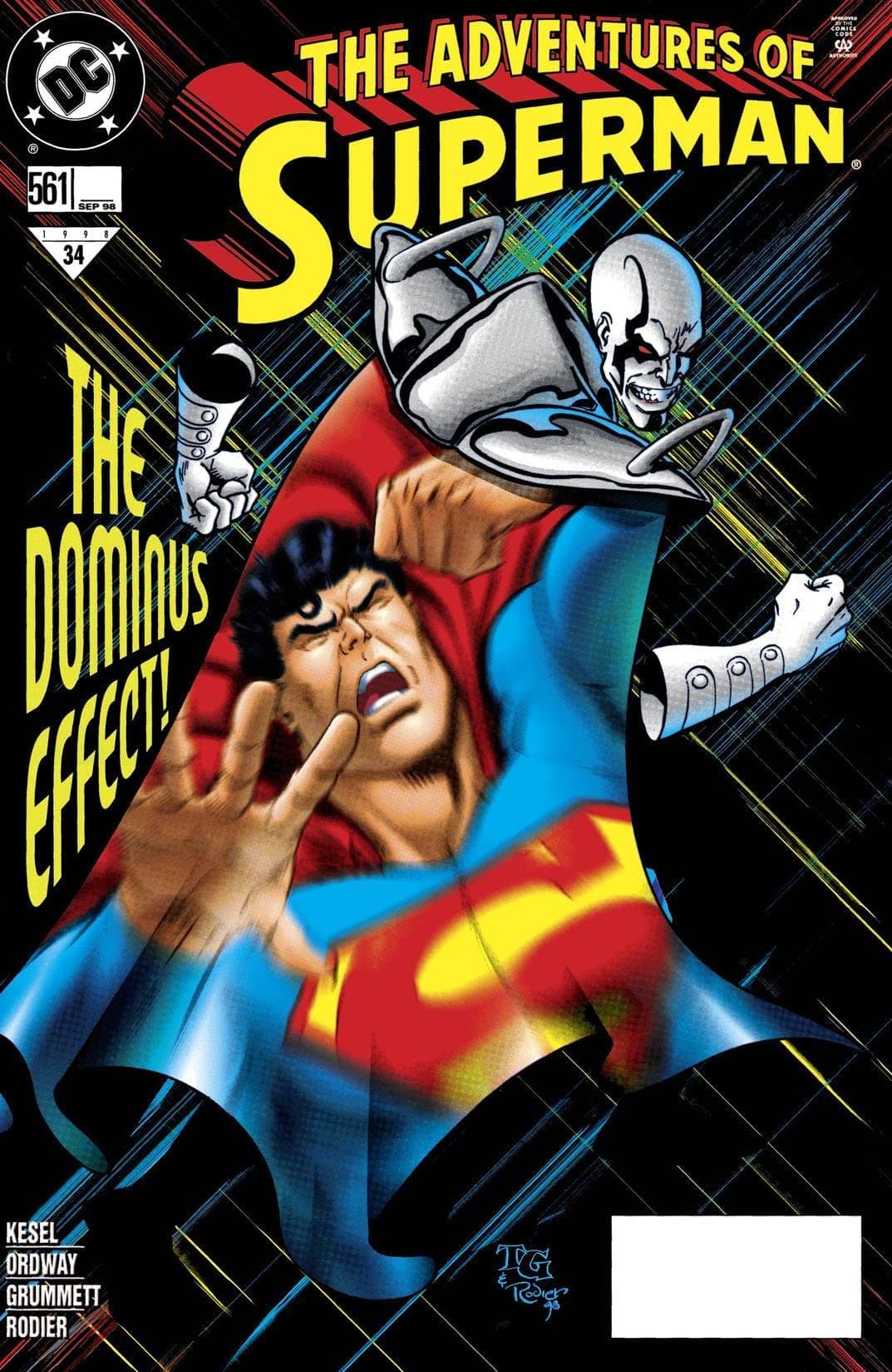 Adventures of Superman #561 cover