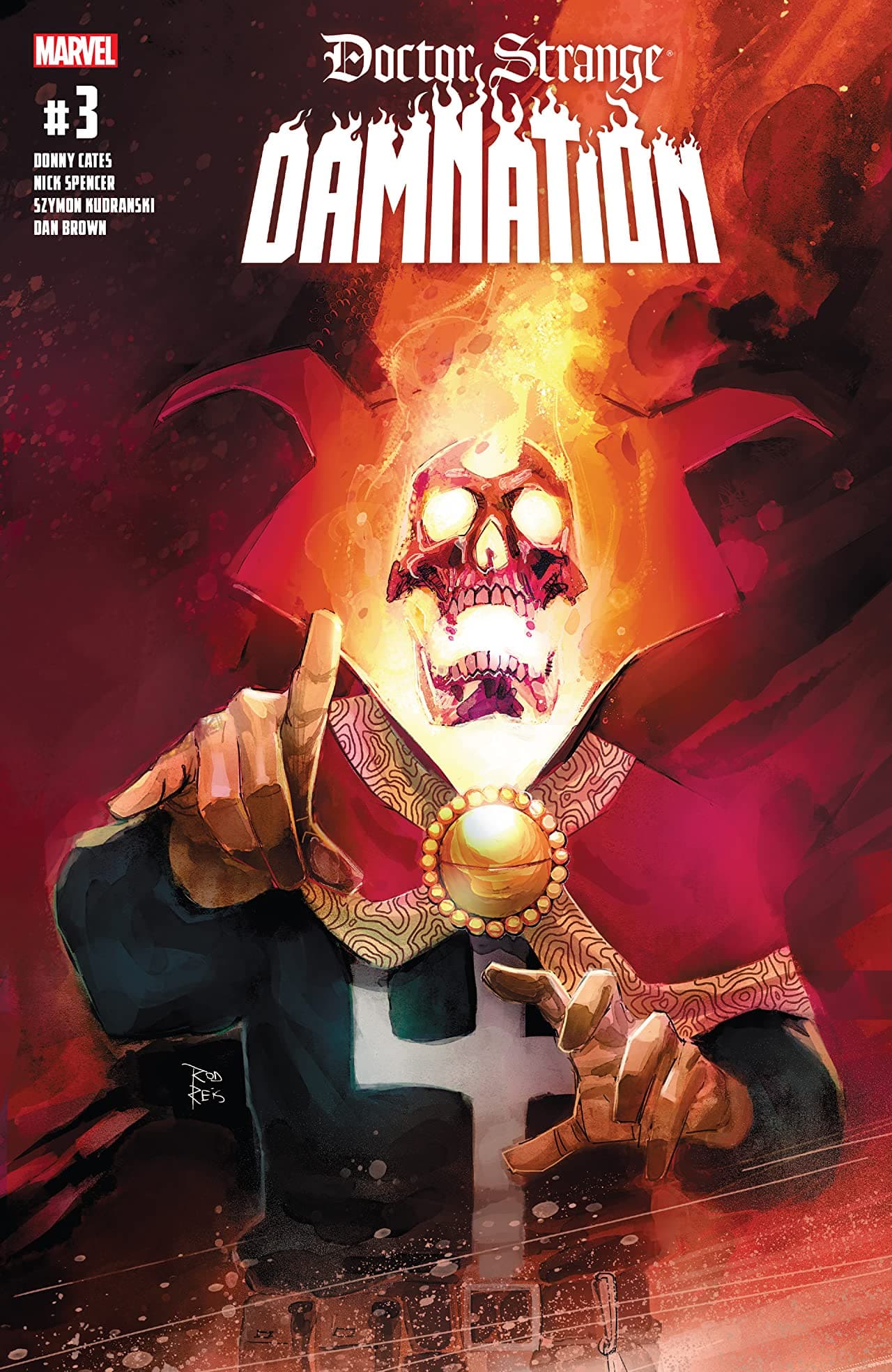 Doctor Strange: Damnation #3 cover