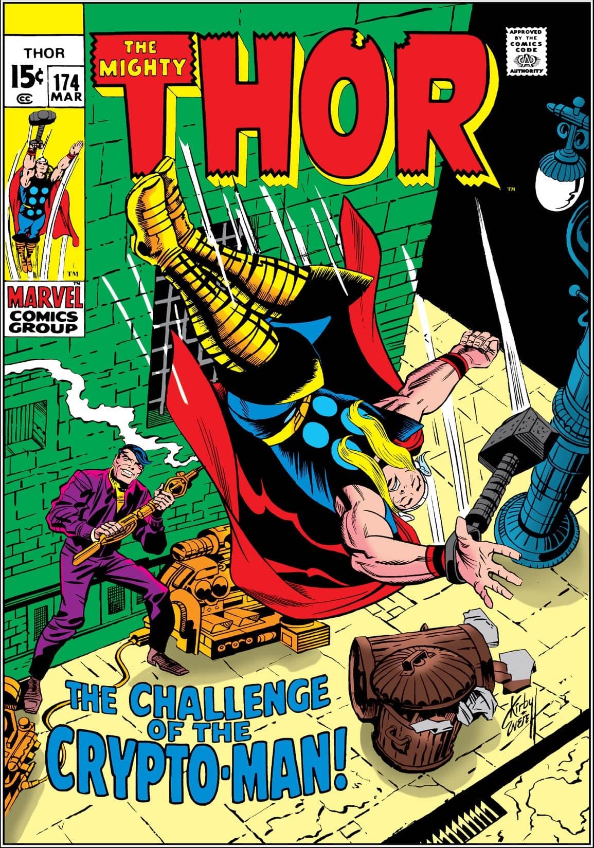 Thor #174 cover