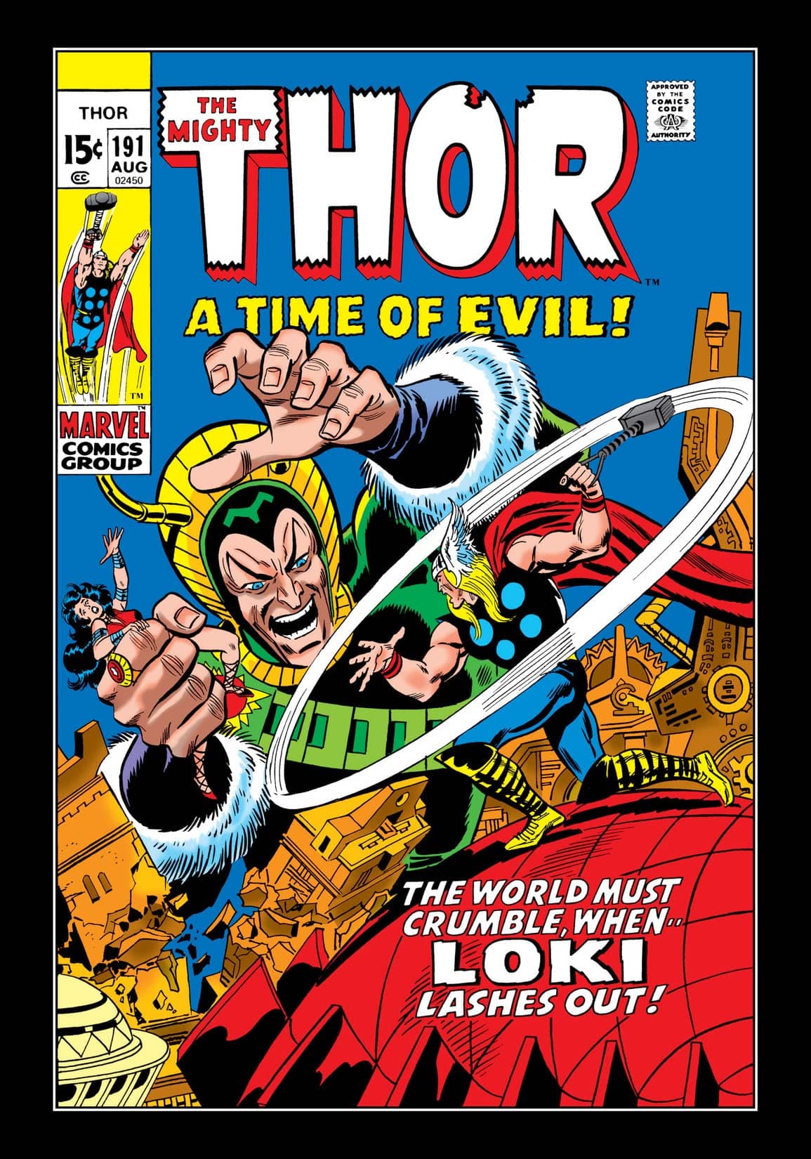 Thor #191 cover