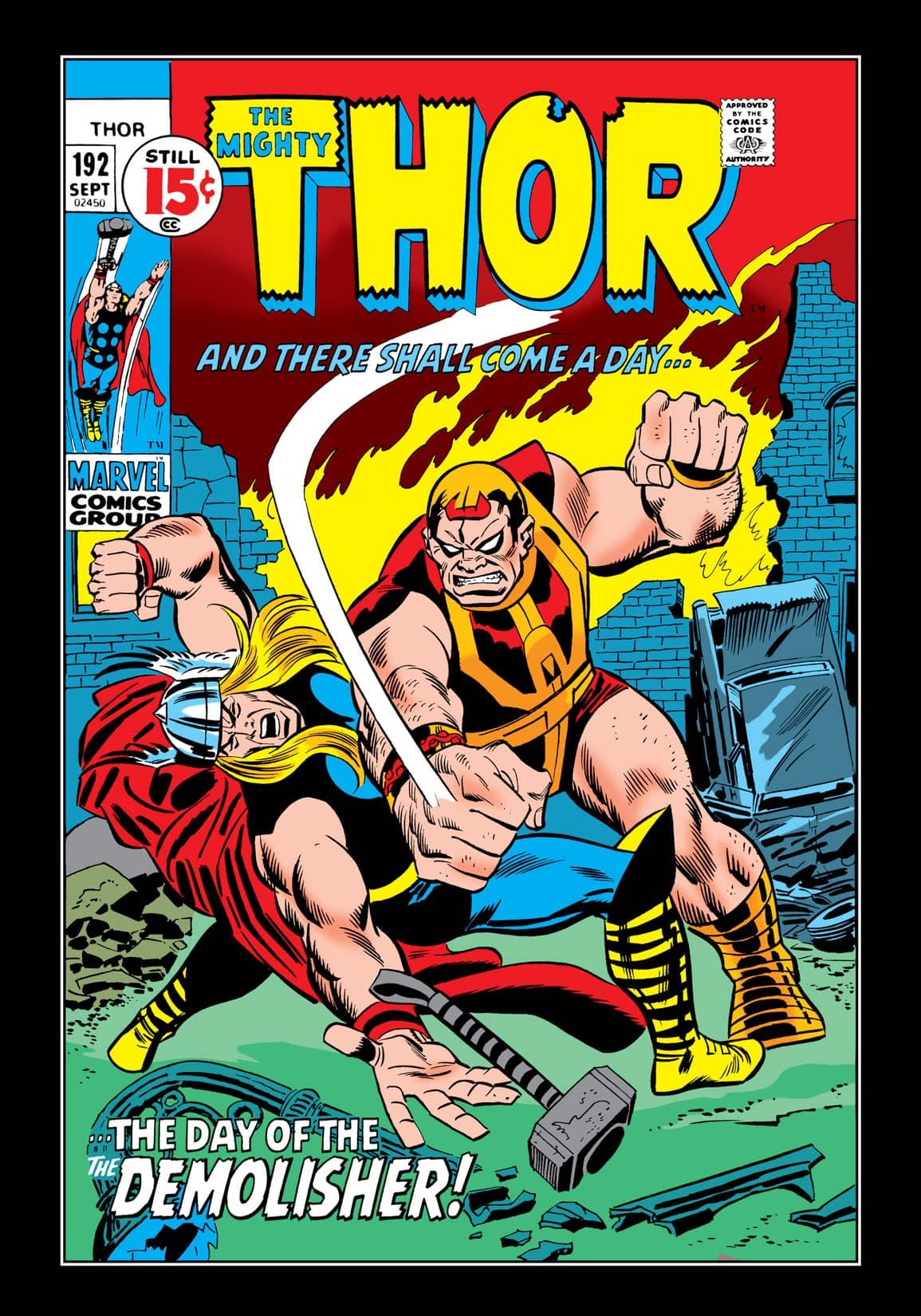 Thor #192 cover
