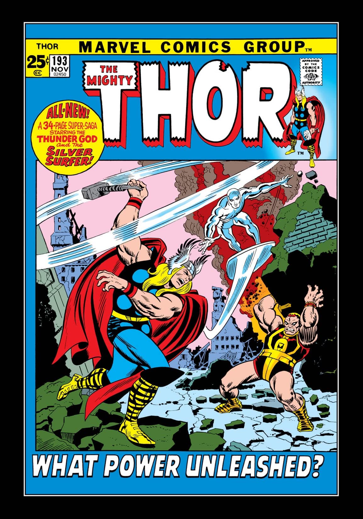 Thor #193 cover