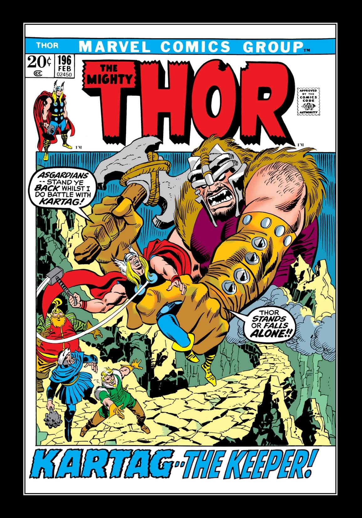 Thor #196 cover