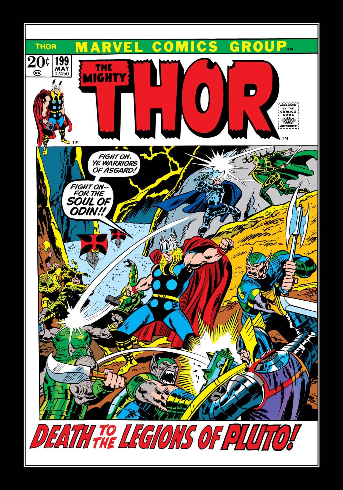 Thor #199 cover
