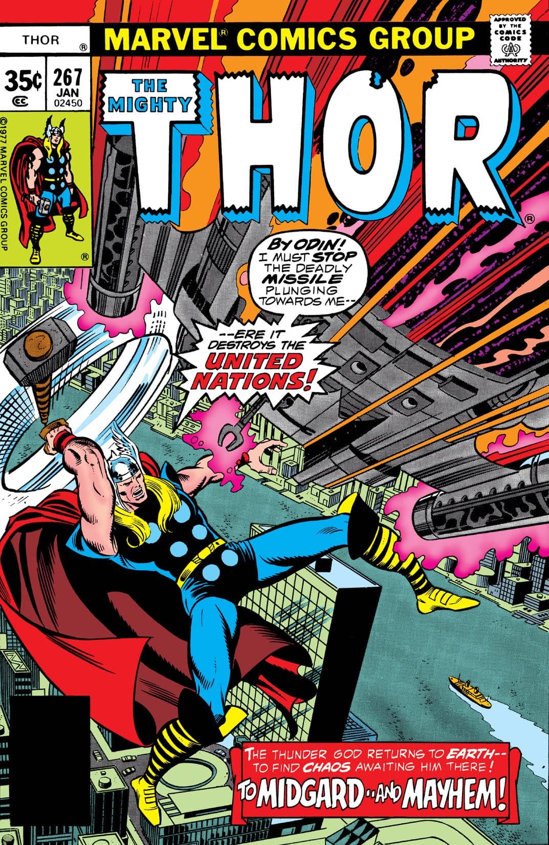 Thor #267 cover