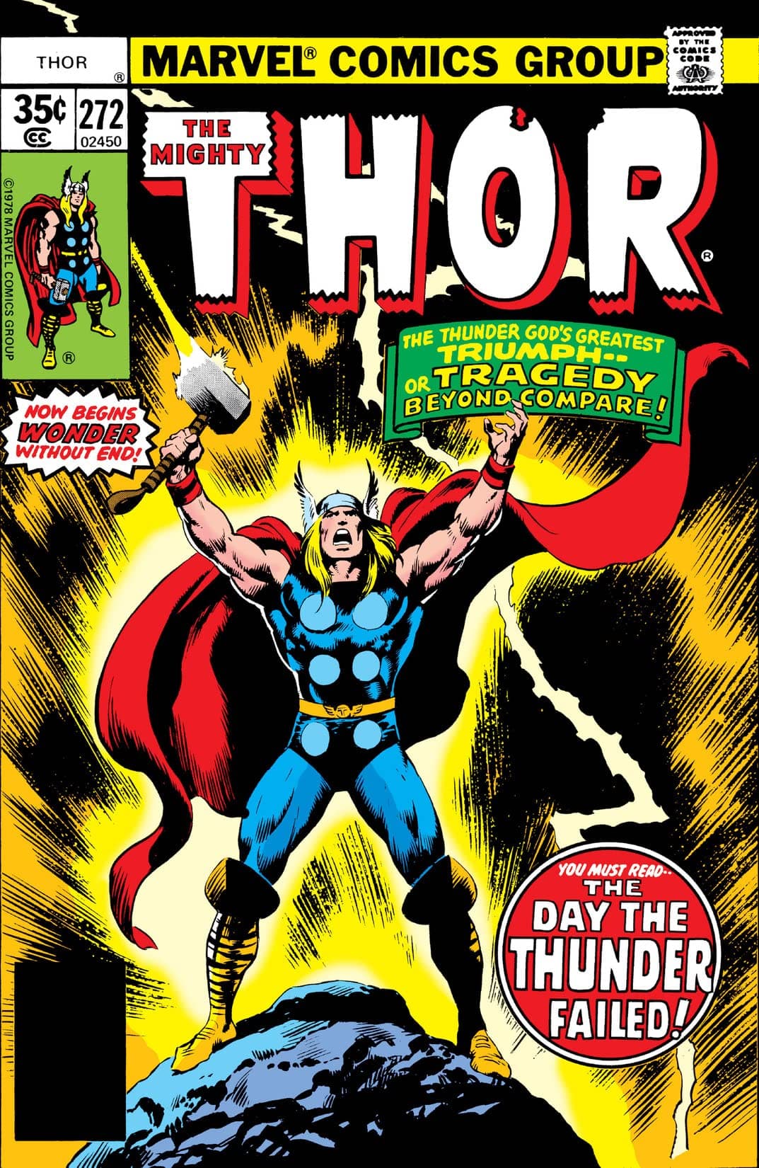 Thor #272 cover