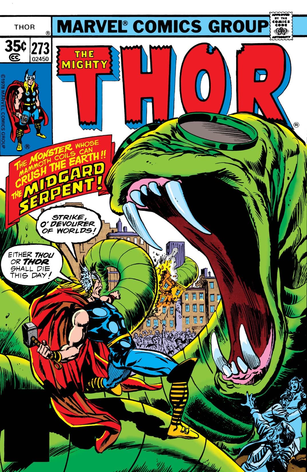 Thor #273 cover