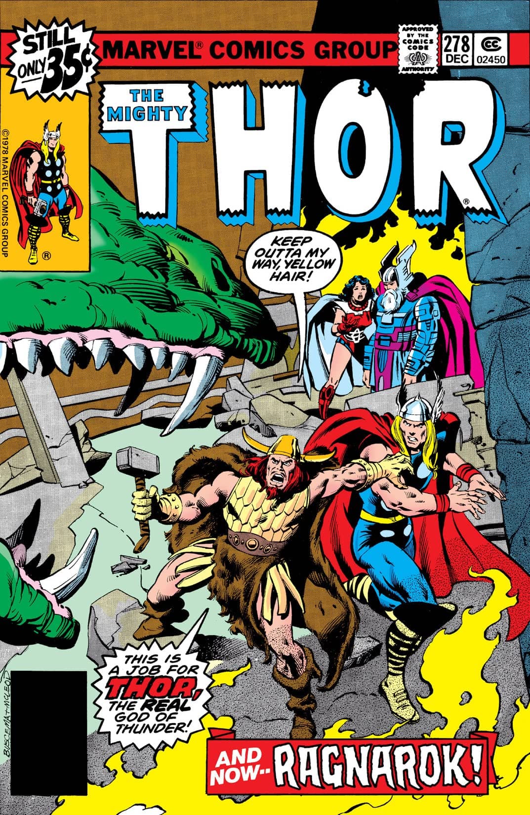 Thor #278 cover