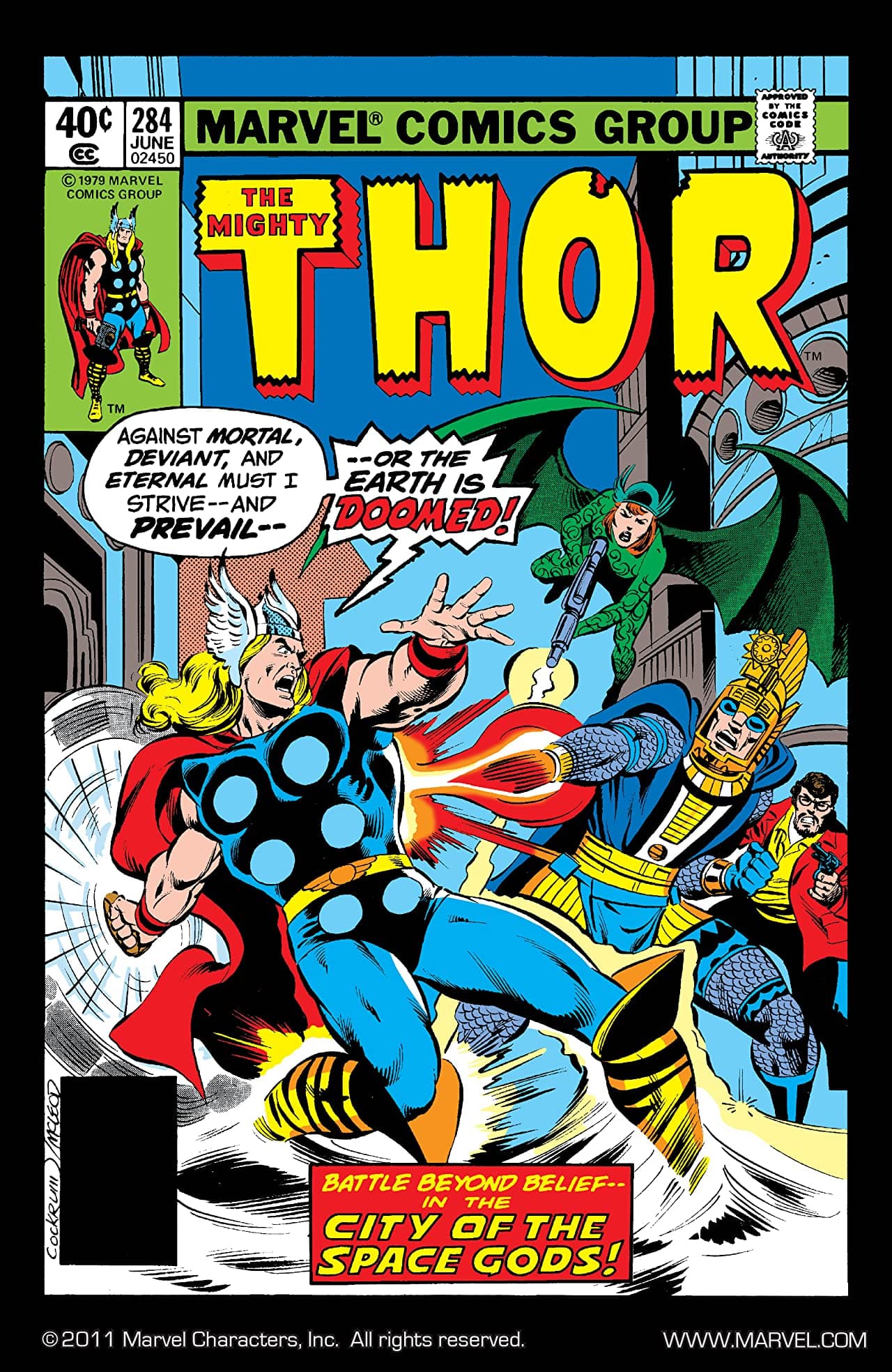 Thor #284 cover