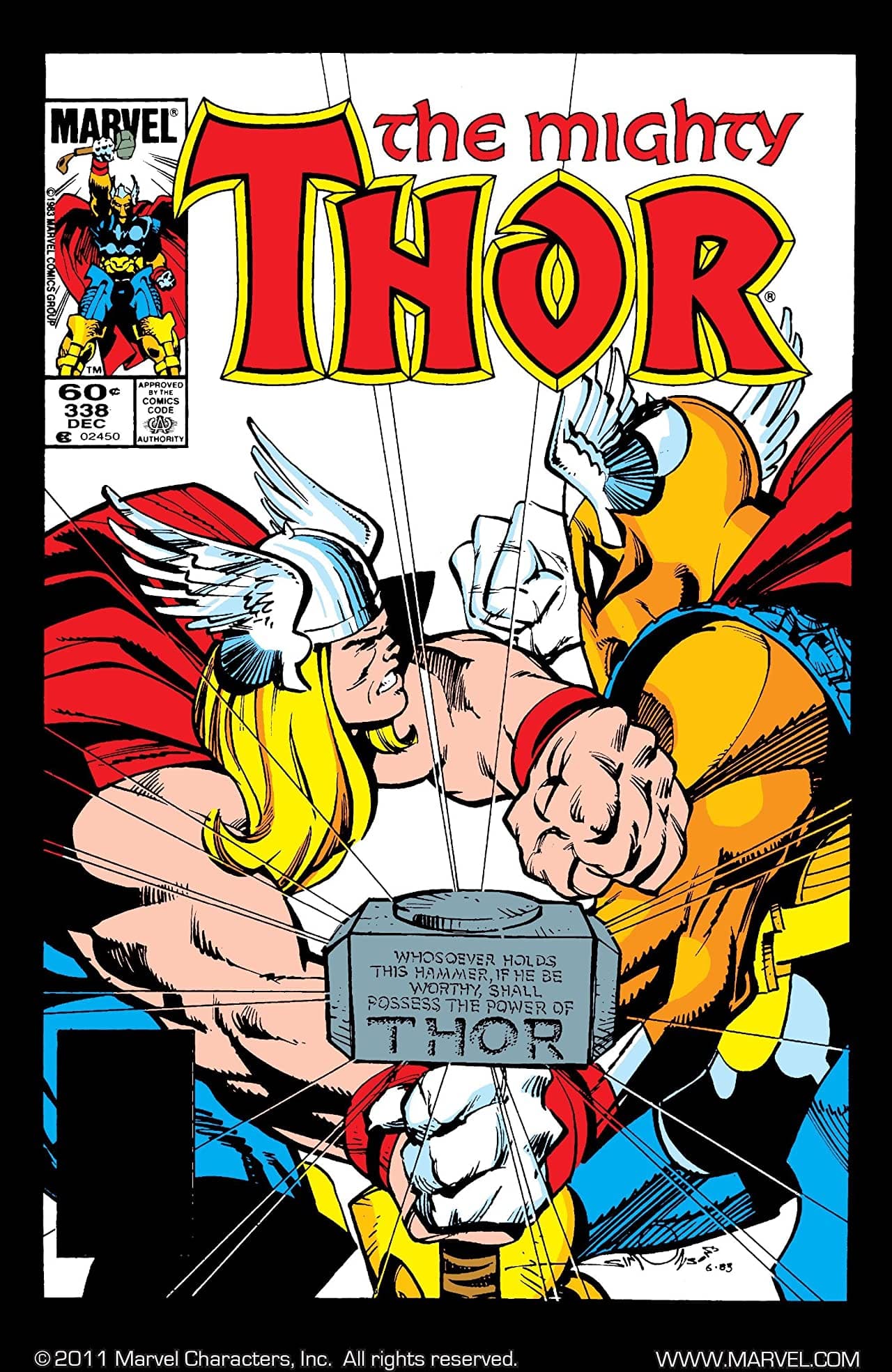 Thor #338 cover