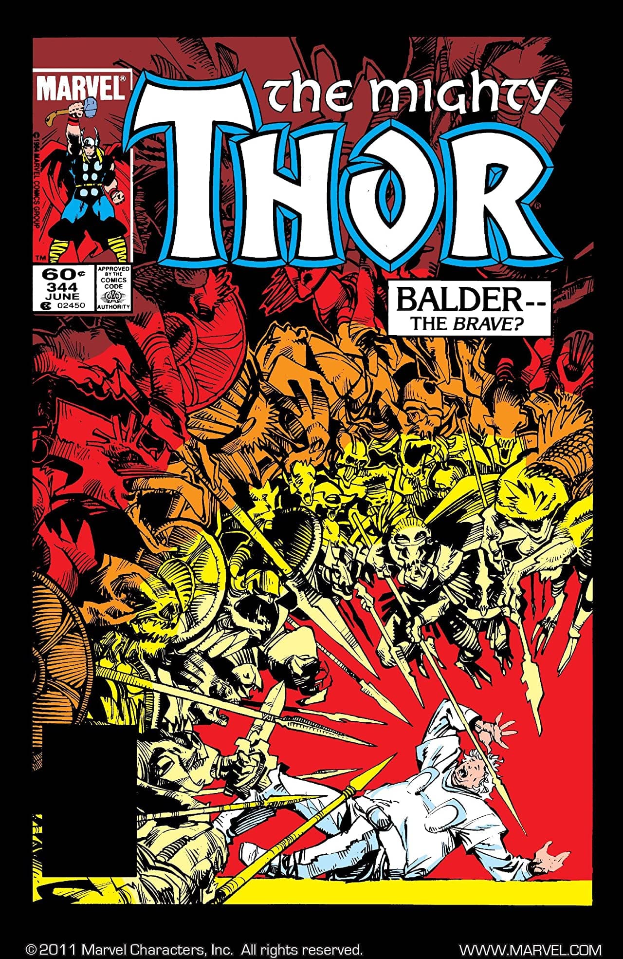 Thor #344 cover