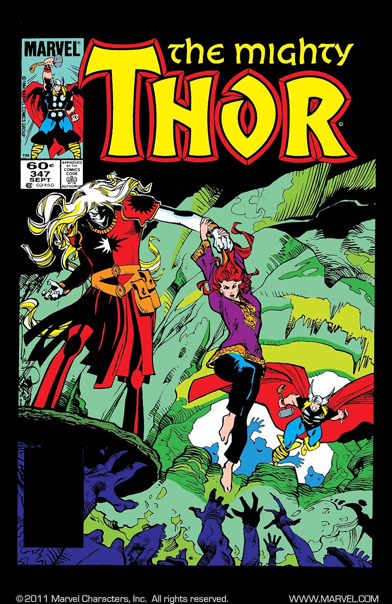 Thor #347 cover