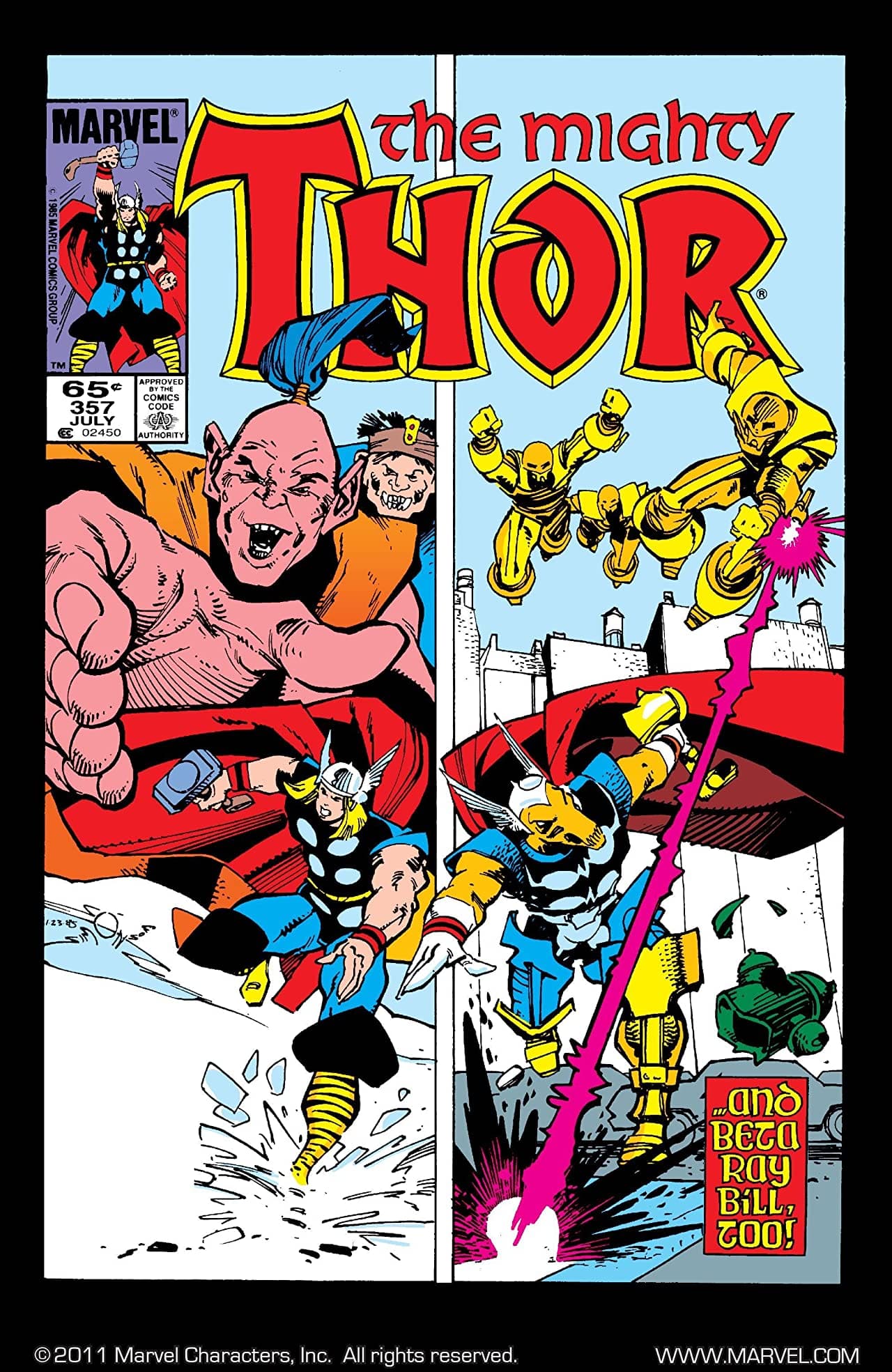 Thor #357 cover