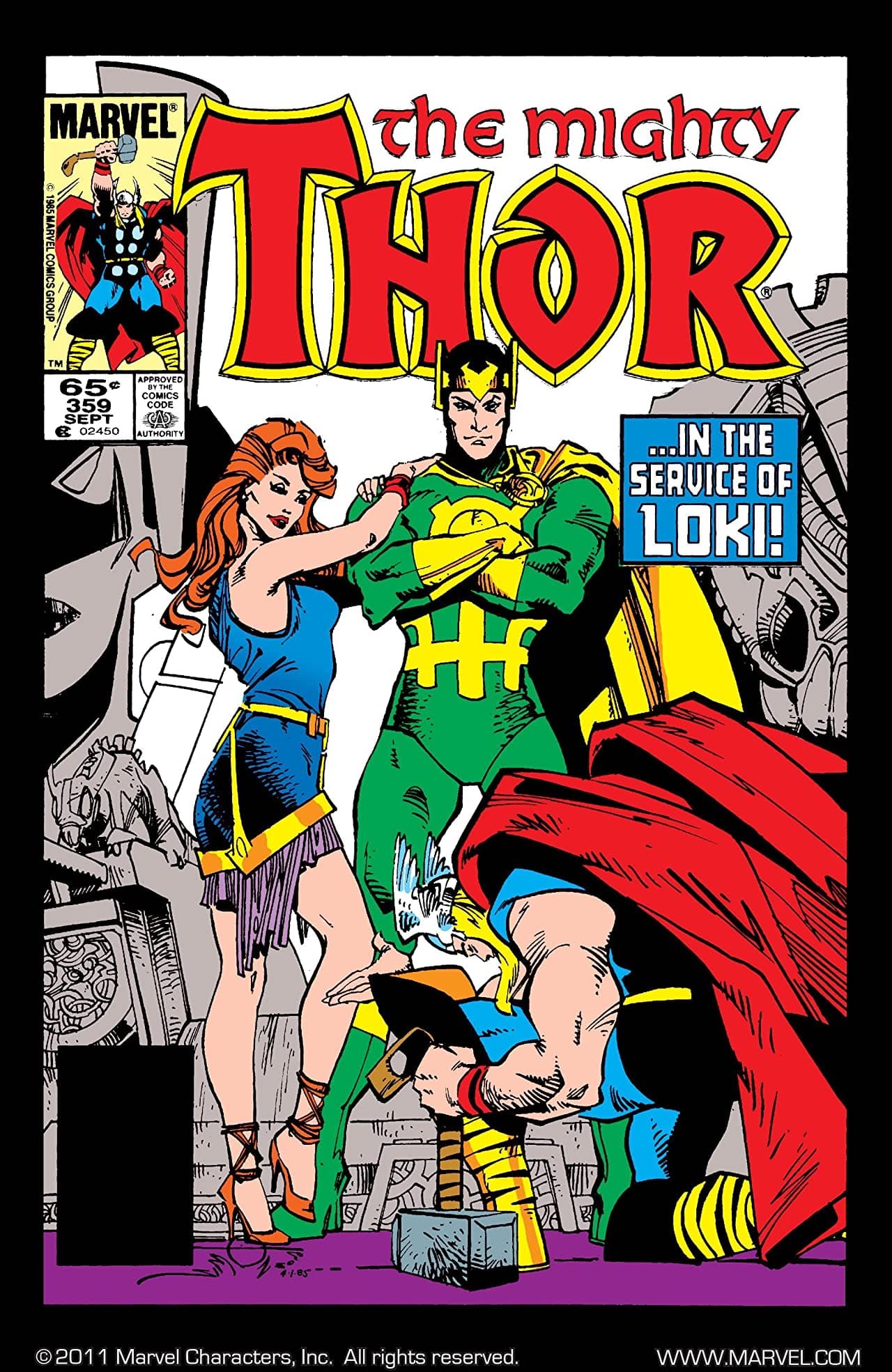 Thor #359 cover